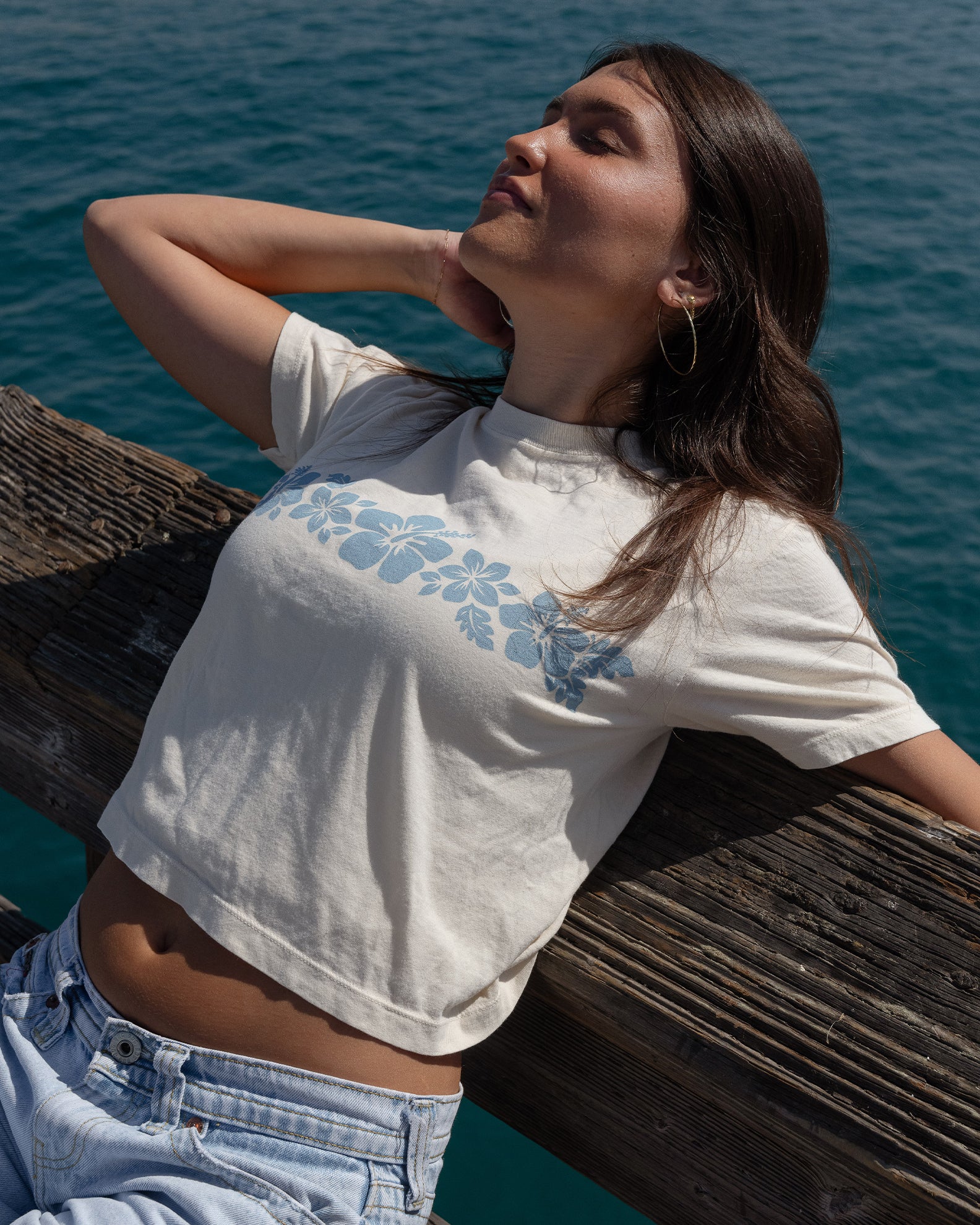 Jack's Surfboards Hawaii Strip PGMT HW S/S Tee - Ivory - $29.99 at Jack's Surfboards