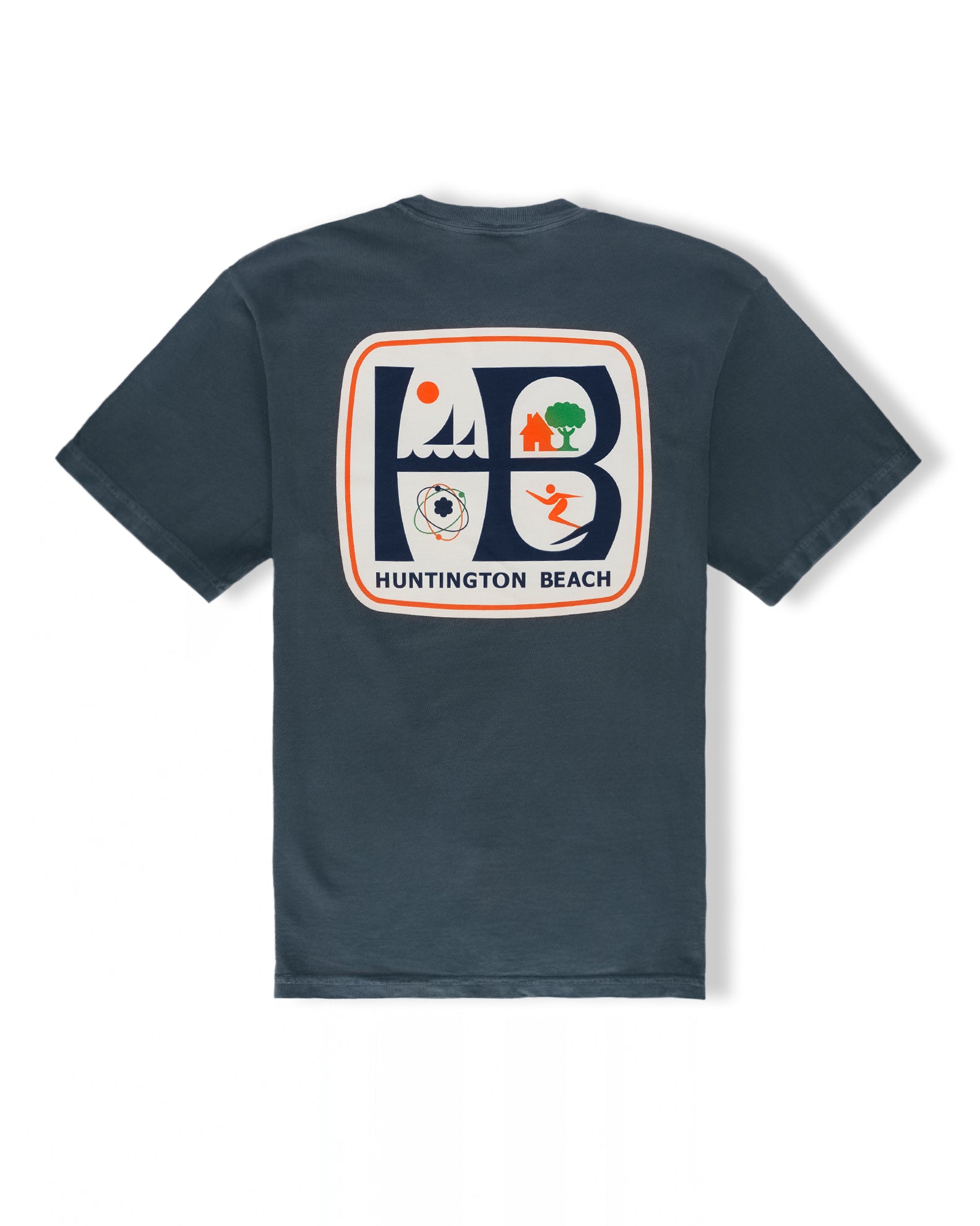 Jack's Surfboards HB City Logo Pigment S/S T-Shirt - Denim - $29.99 at Jack's Surfboards