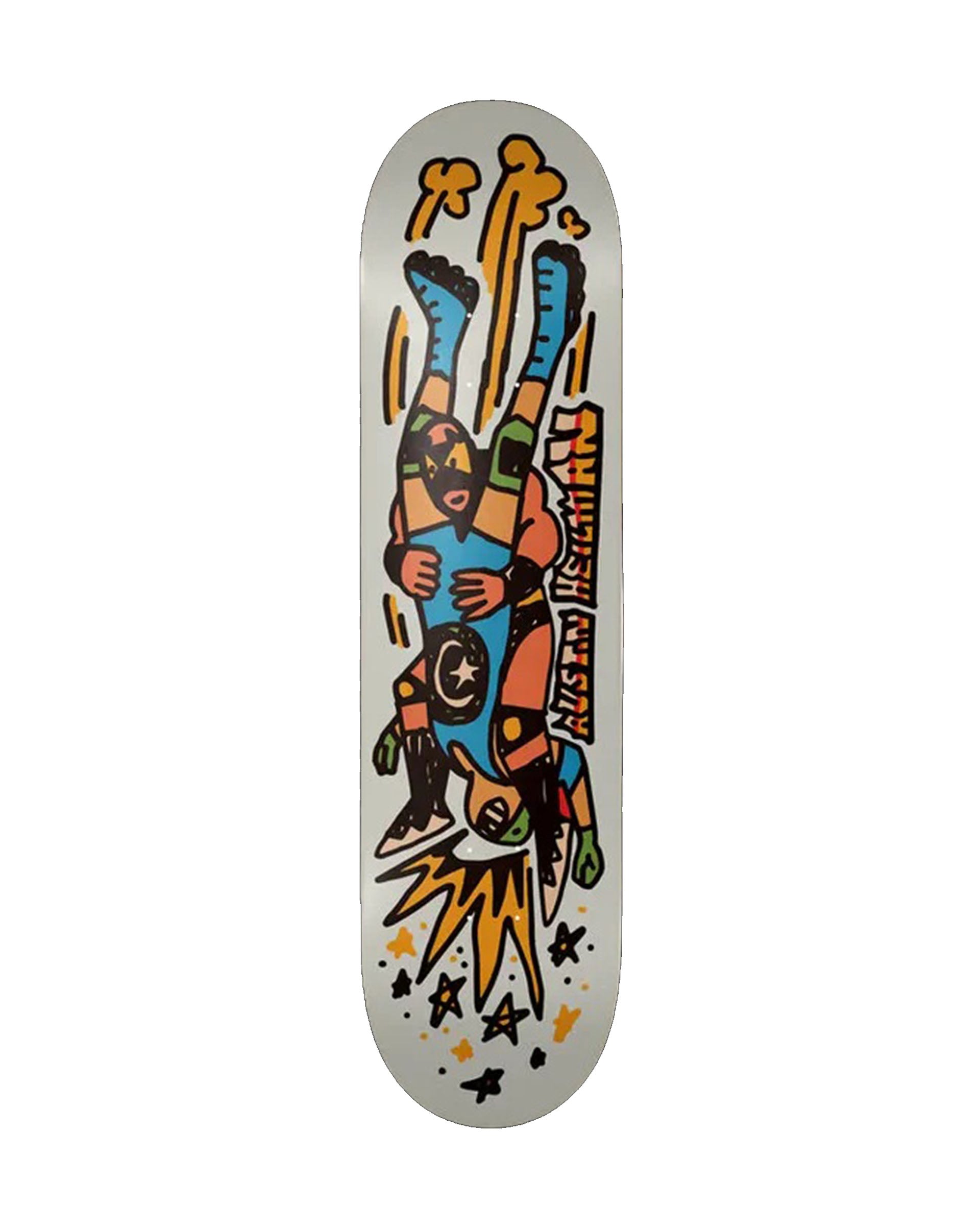 Foundation Skateboards Heilman Wrestlers 8.25" Deck - $70.00 at Jack's Surfboards