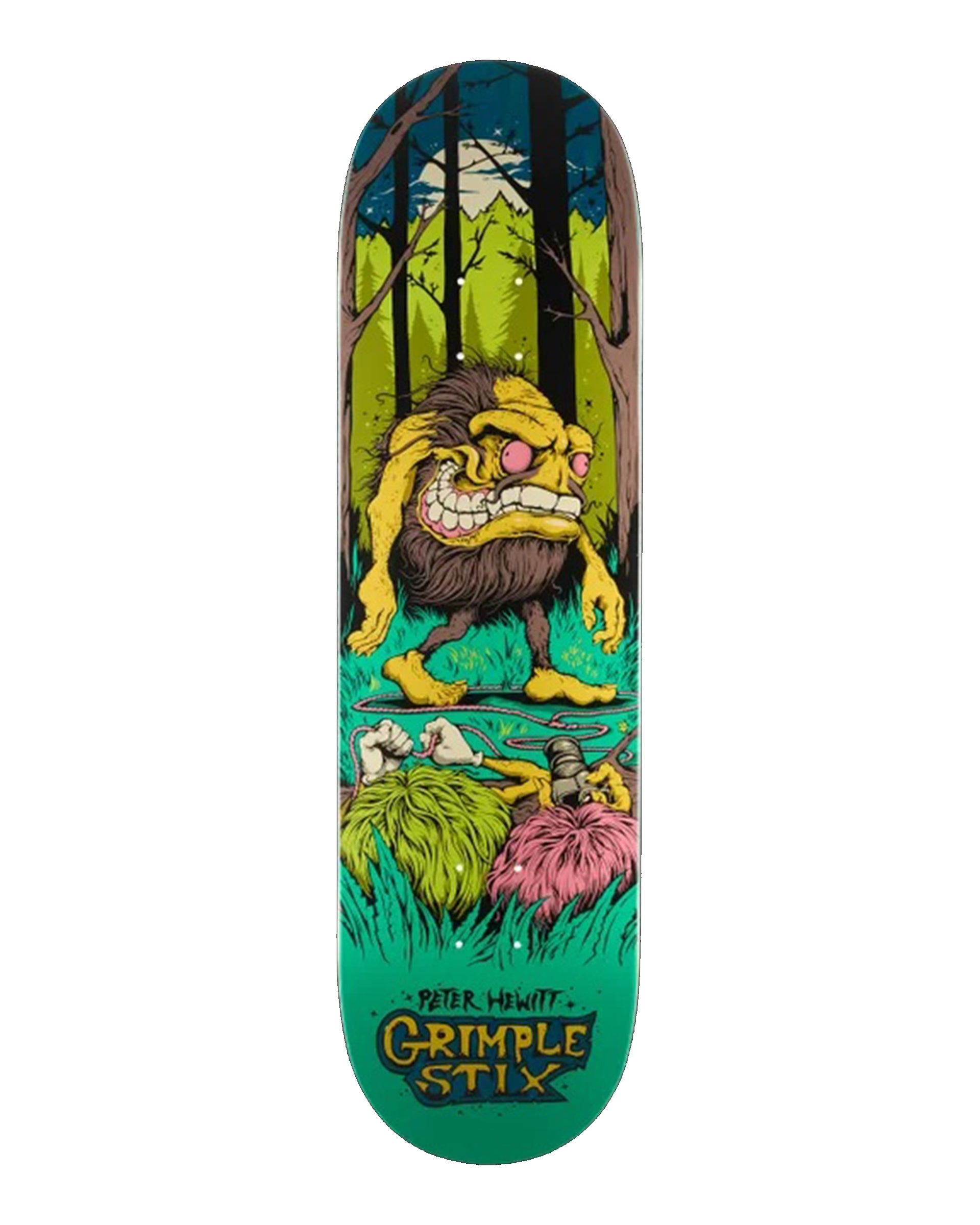 Grimple Stix Hewitt Gryptids 8.65" Deck - $84.95 at Jack's Surfboards