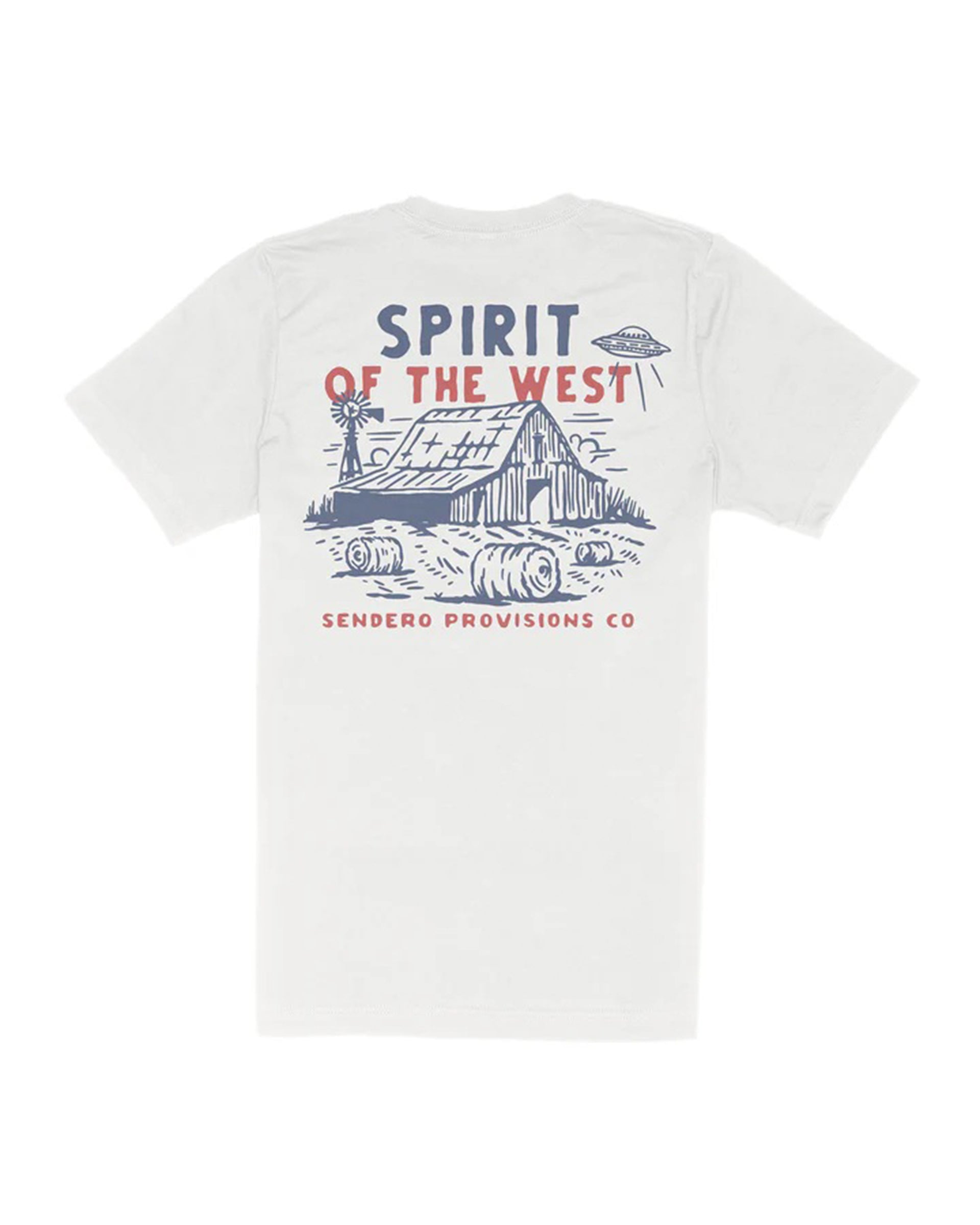 Sendero Provisions Co. High Plains S/S T-Shirt - Vintage White - $34.00 at Jack's Surfboards