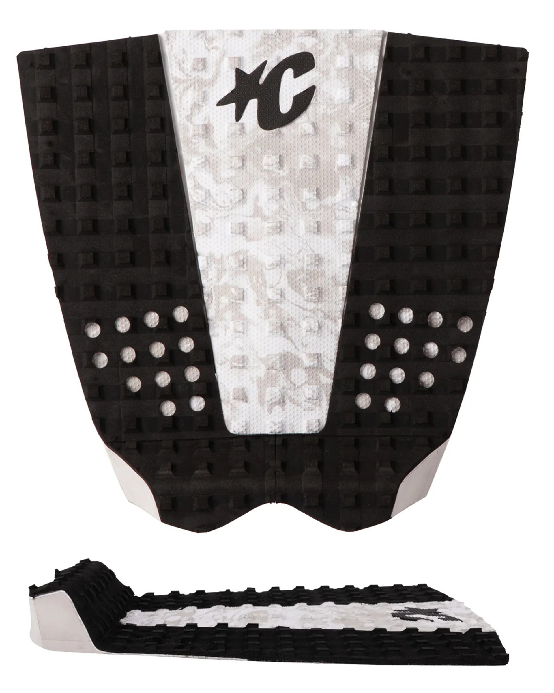 Creatures of Leisure Italo Ferreira Signature Traction Pad - Black Bone Swirl - $62.00 at Jack's Surfboards