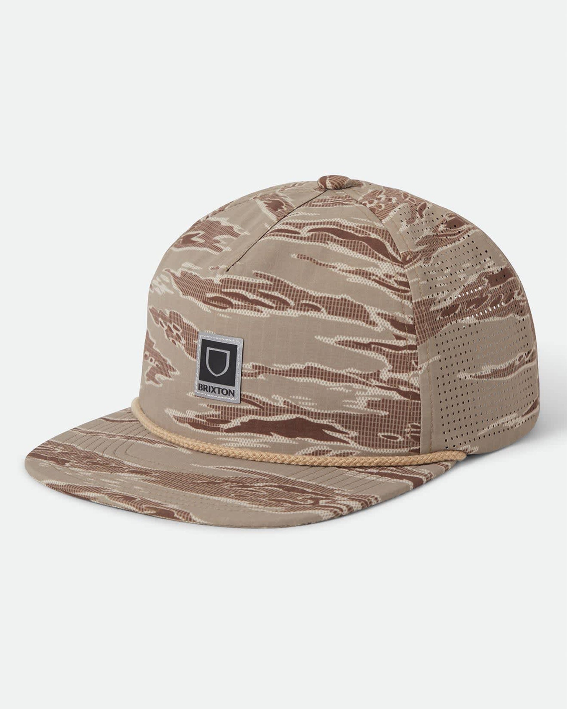 Journey Performance Snapback Hat - Desert Tiger Camo