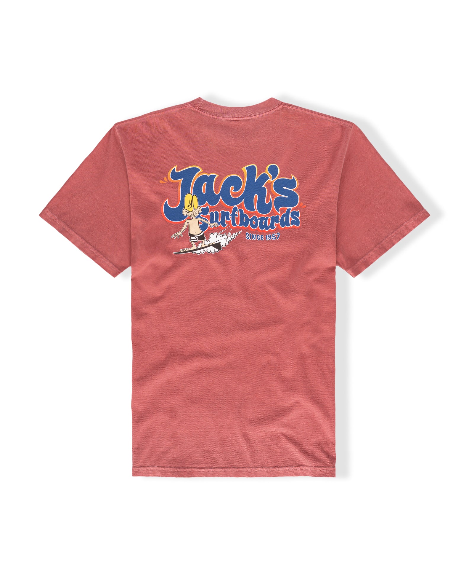 Jack's Surfboards Keep on Surfin' PGMT HW S/S Tee - Crimson - $29.00 at Jack's Surfboards