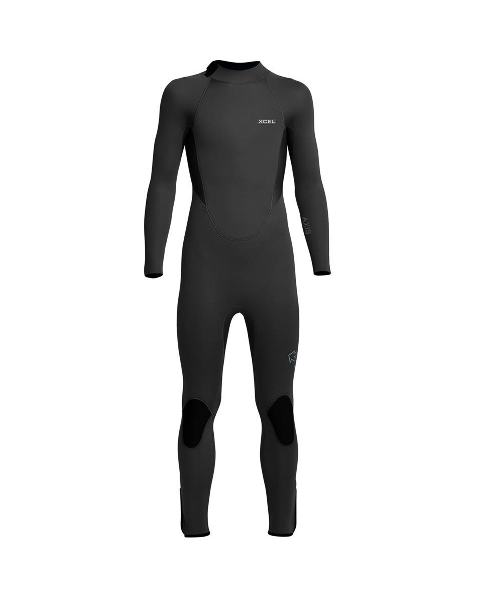 Kid's Axis 3/2mm Back Zip Fullsuit - Black
