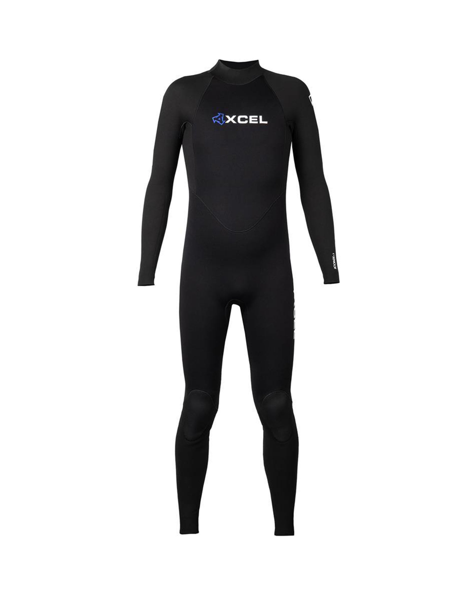 Kid's 5/4mm IconX Back Zip Fullsuit - Black