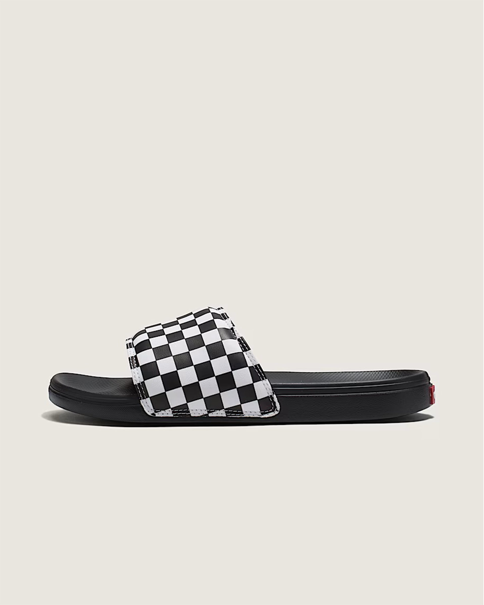 Vans La Costa Slide - Checkerboard True White/Black - $35.00 at Jack's Surfboards