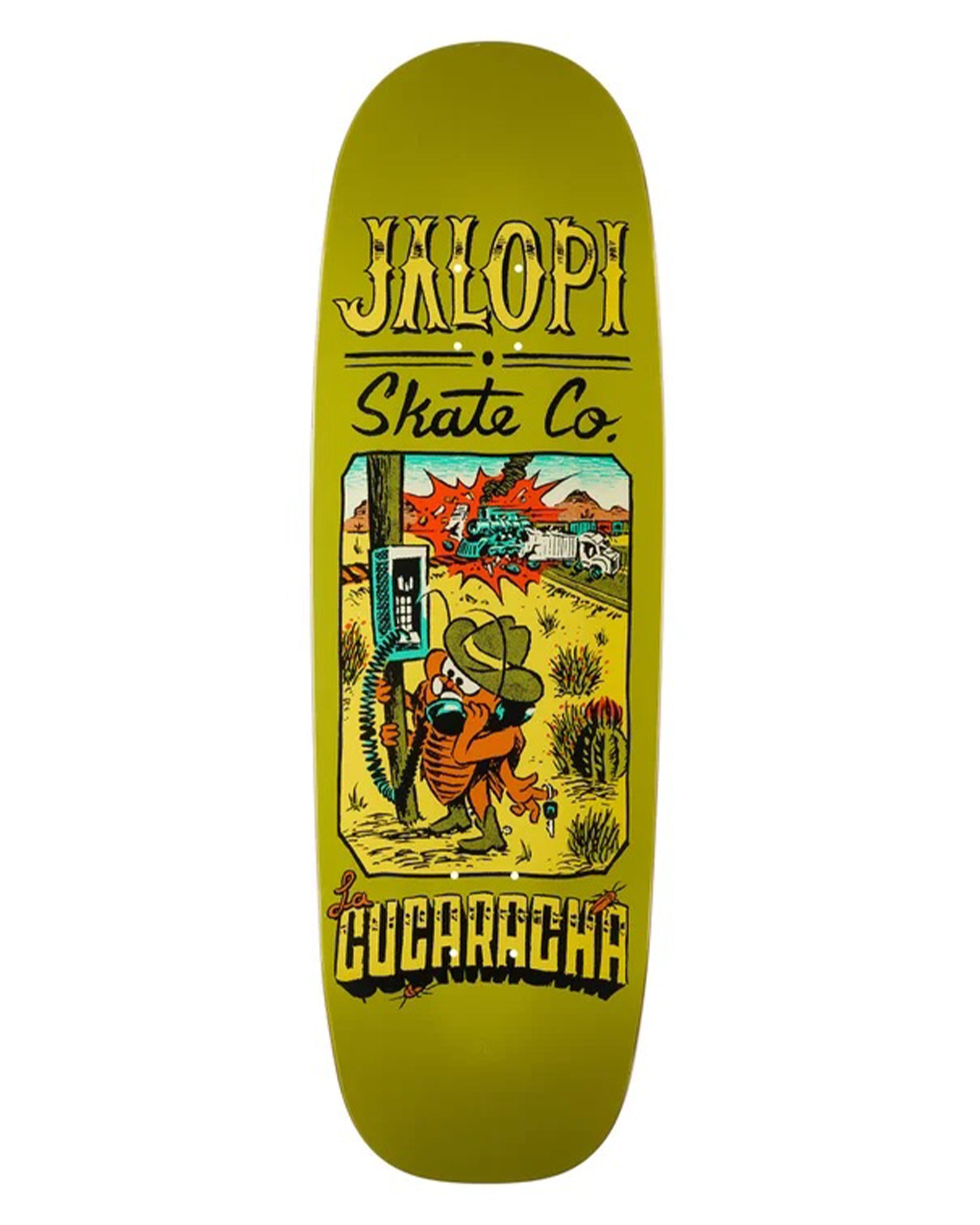 Jalopi Skateboards La Cucaracha 9.69" Deck - $84.95 at Jack's Surfboards