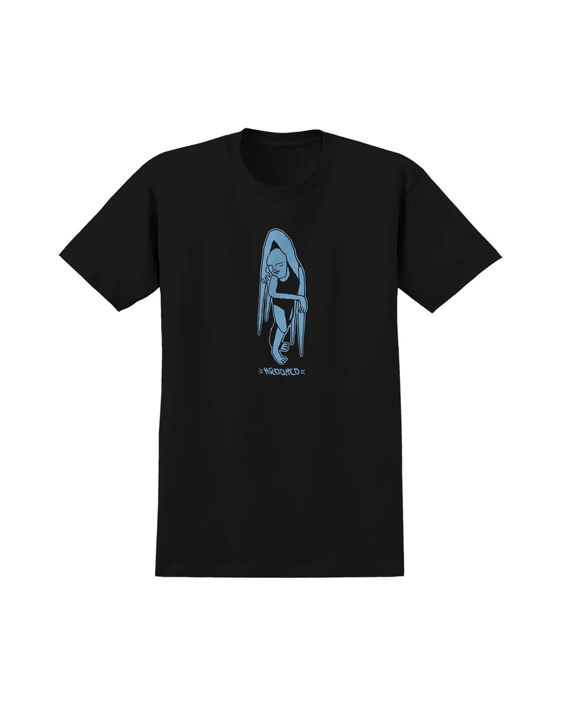 Krooked Skateboards Lay Lying S/S T-Shirt - Black - $30.00 at Jack's Surfboards