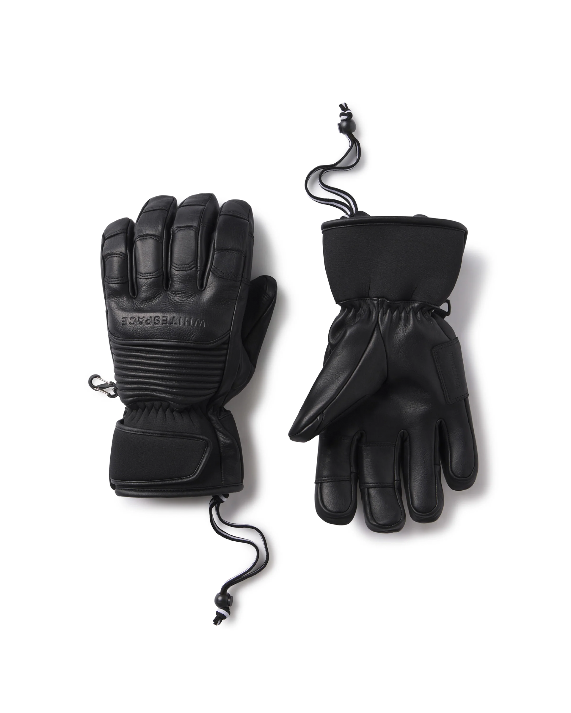 Leather Riding Gloves - Black Onyx