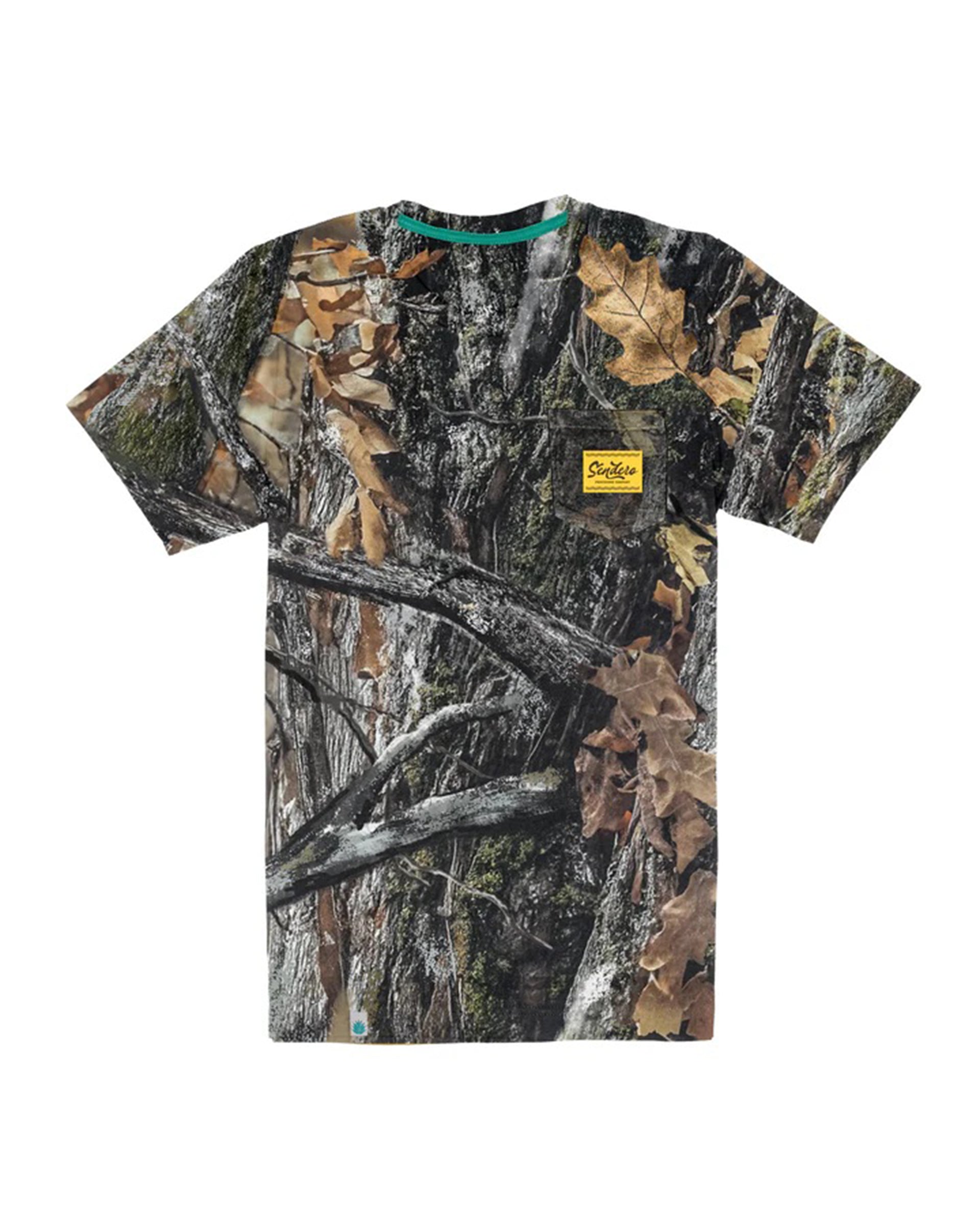 Sendero Provisions Co. Logo Vintage Pocket S/S T-Shirt - Will Tree Camo - $34.00 at Jack's Surfboards