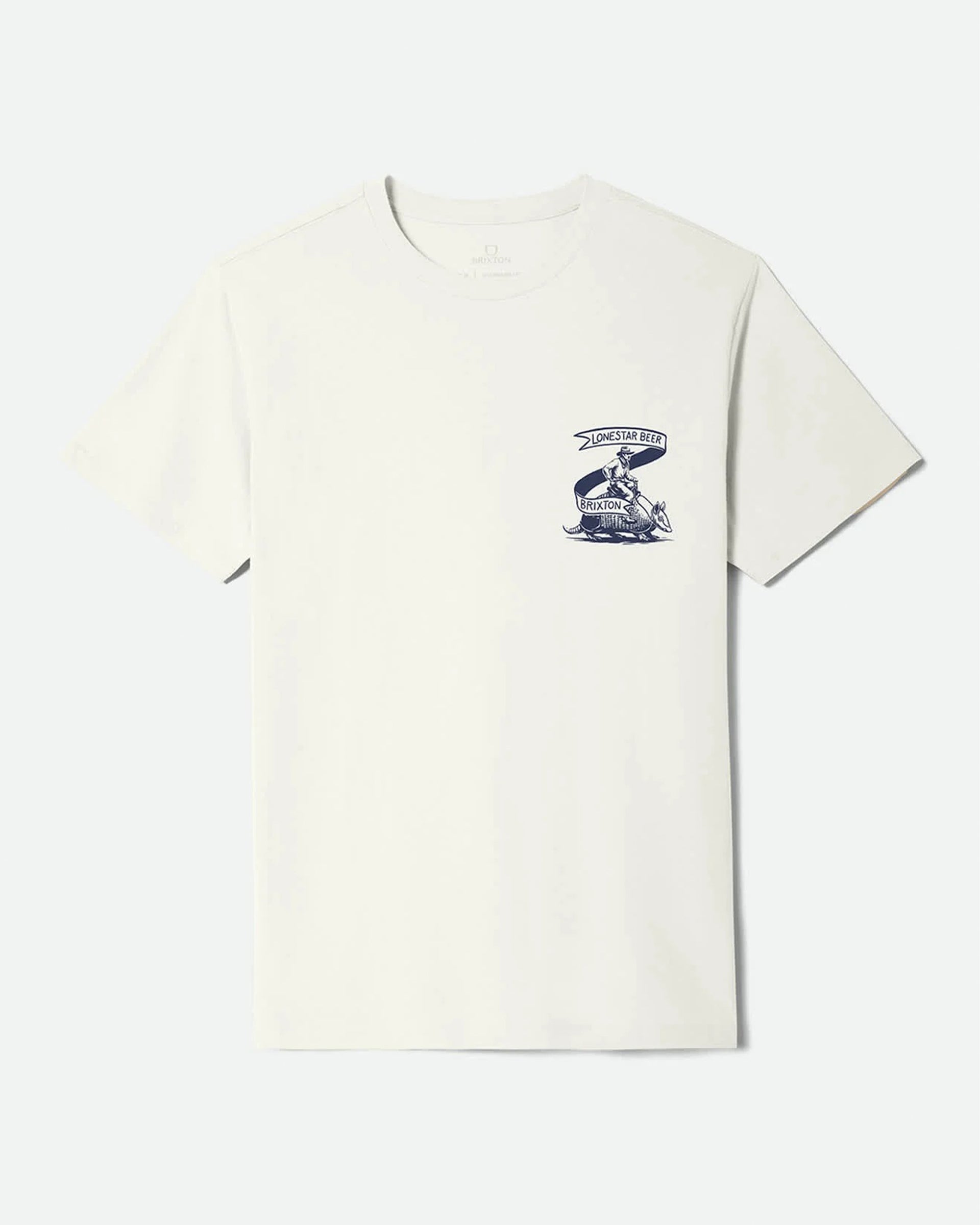 Lone Star Armadillo S/S Standard T-Shirt - Cream