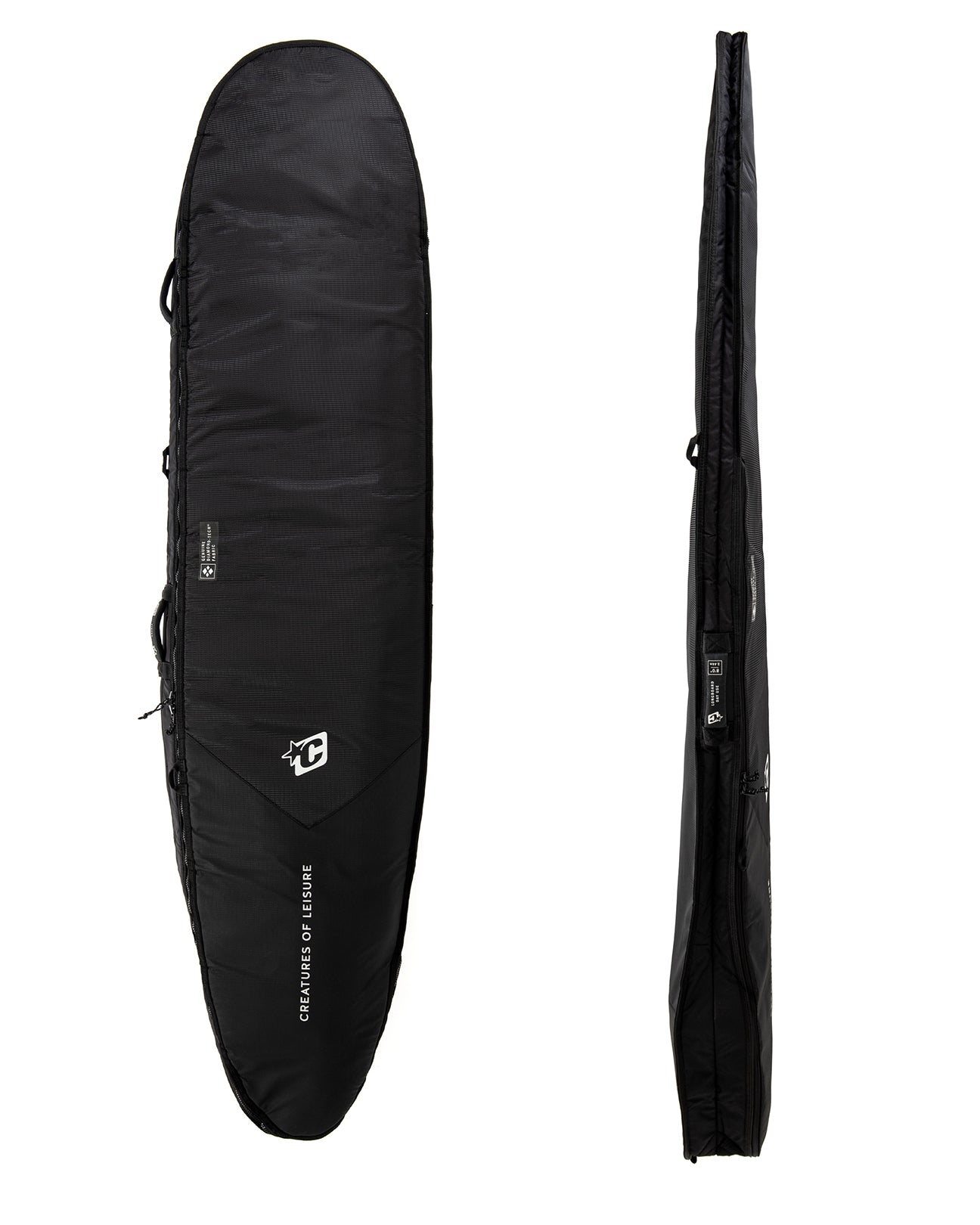 Creatures Of Leisure Longboard Day Use : Black Silver - 7'6 - $202.00 at Jack's Surfboards