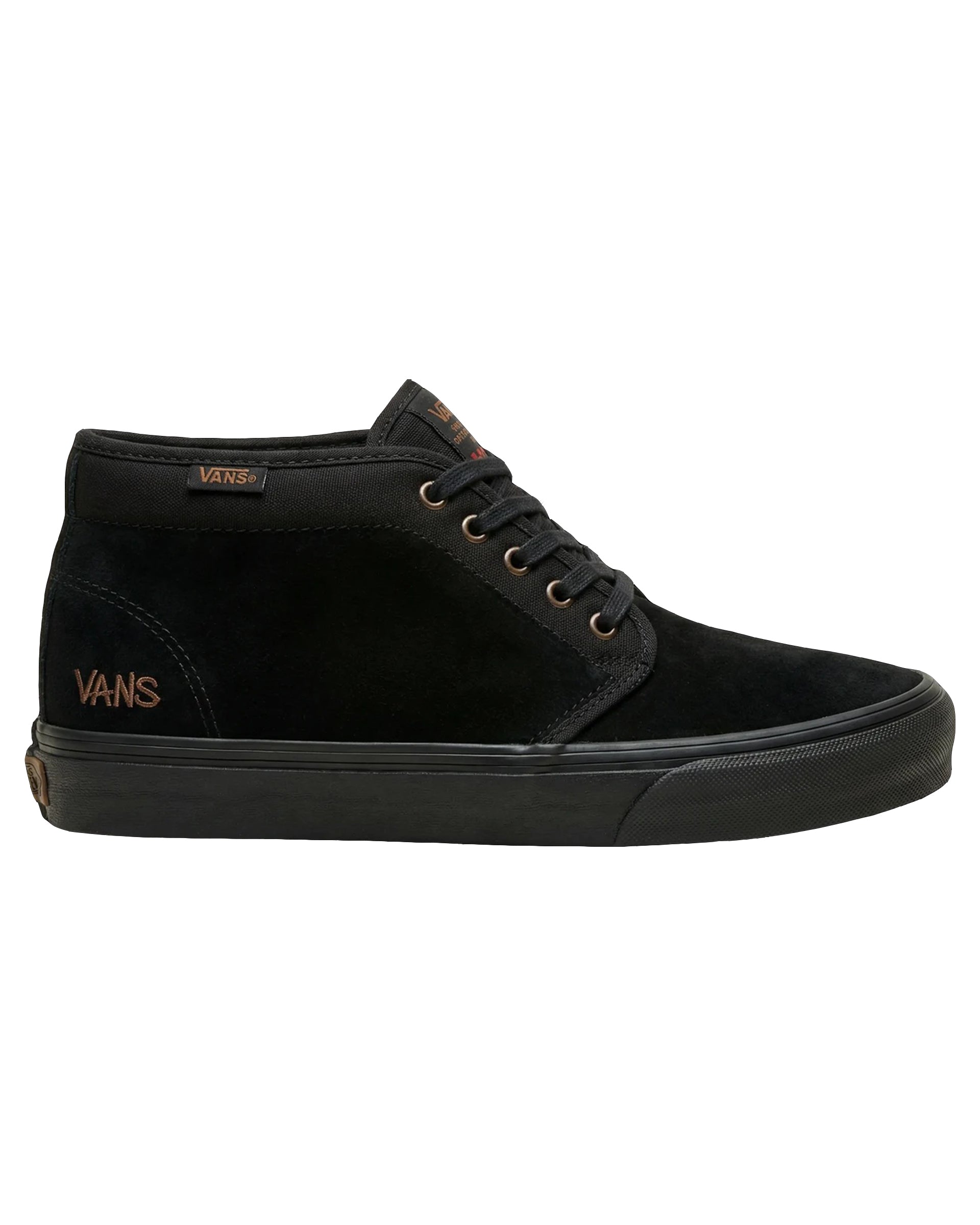 Skate Chukka Shoe - Atiba Black/Black