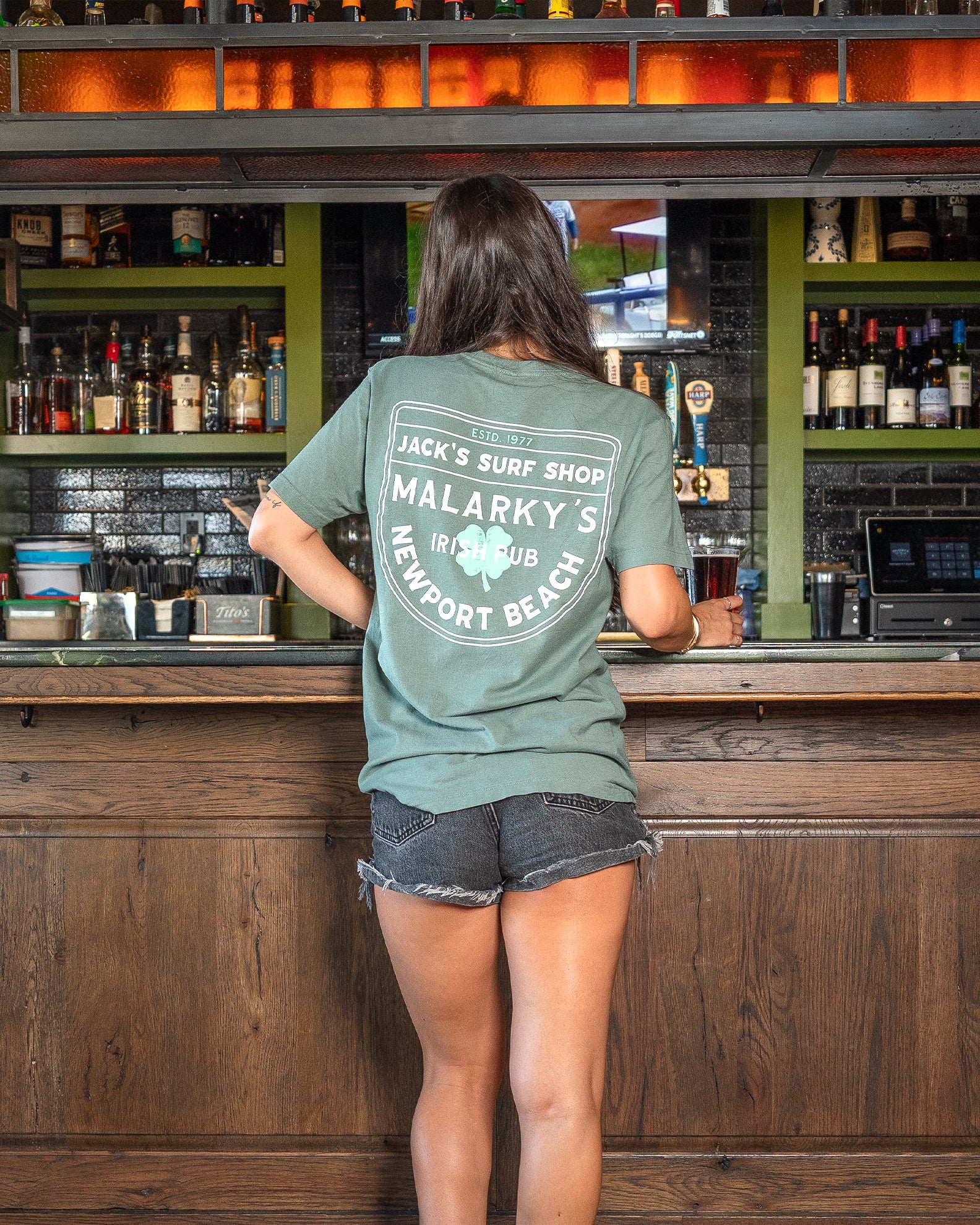 Jack's Surfboards Malarkys S/S Tee - Light Green - $29.99 at Jack's Surfboards