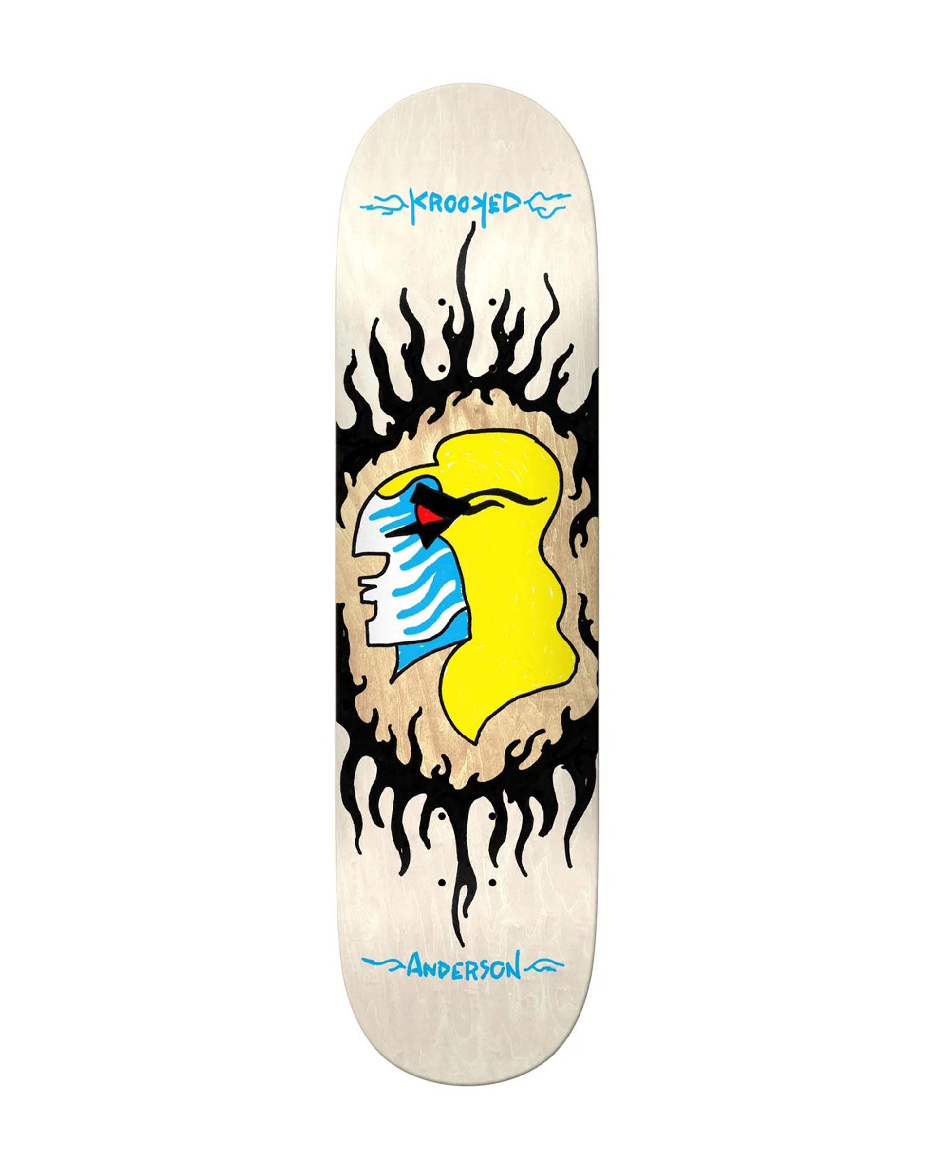 Manderson Pink Flame 8.38" Deck