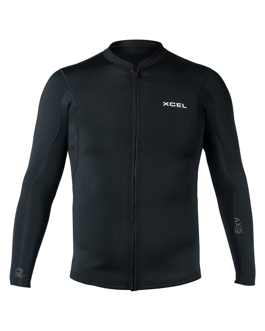 Men's Axis Long Sleeve Front Zip Jacket 1/0.5mm