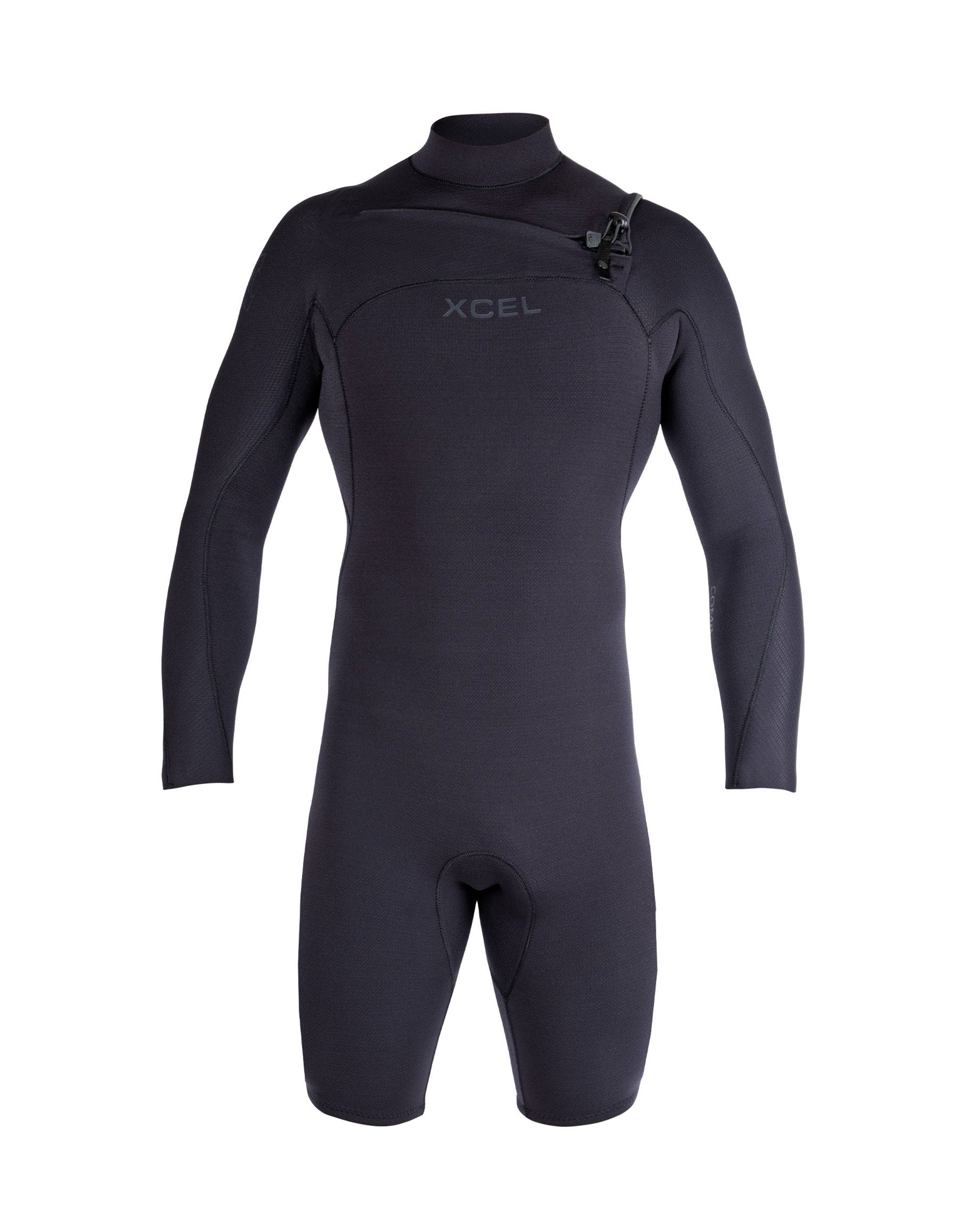 Men's Comp+ Long Sleeve Spring Wetsuit 2mm - Black