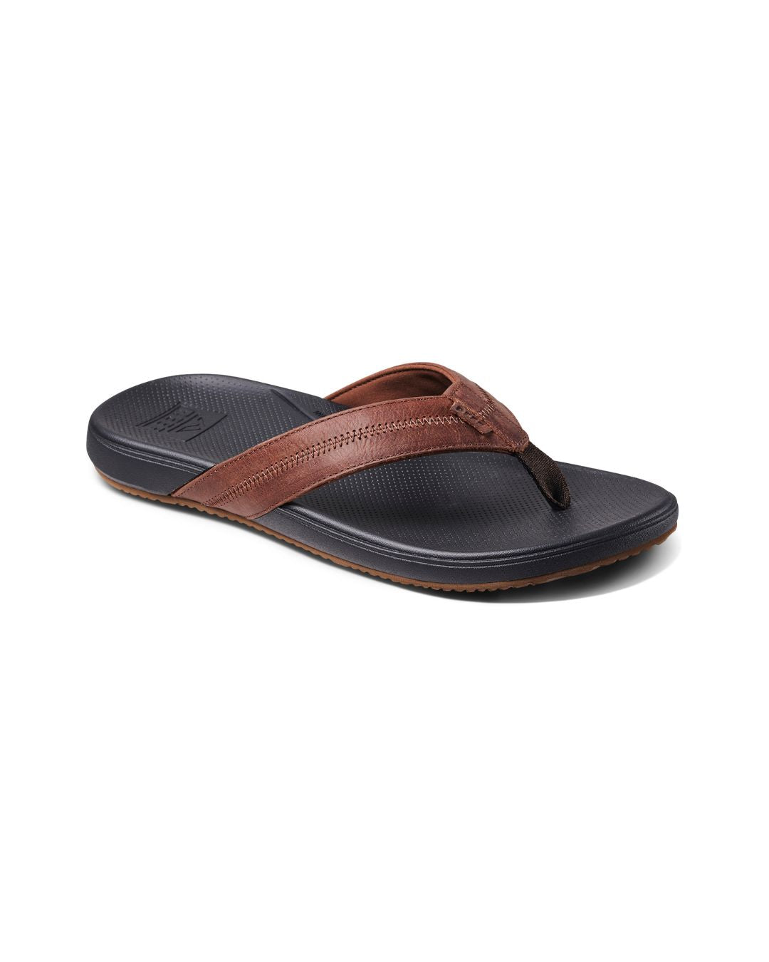 Reef Cushion Phantom 2.0 Leather Sandal - Brown/Black - $65.00 at Jack's Surfboards