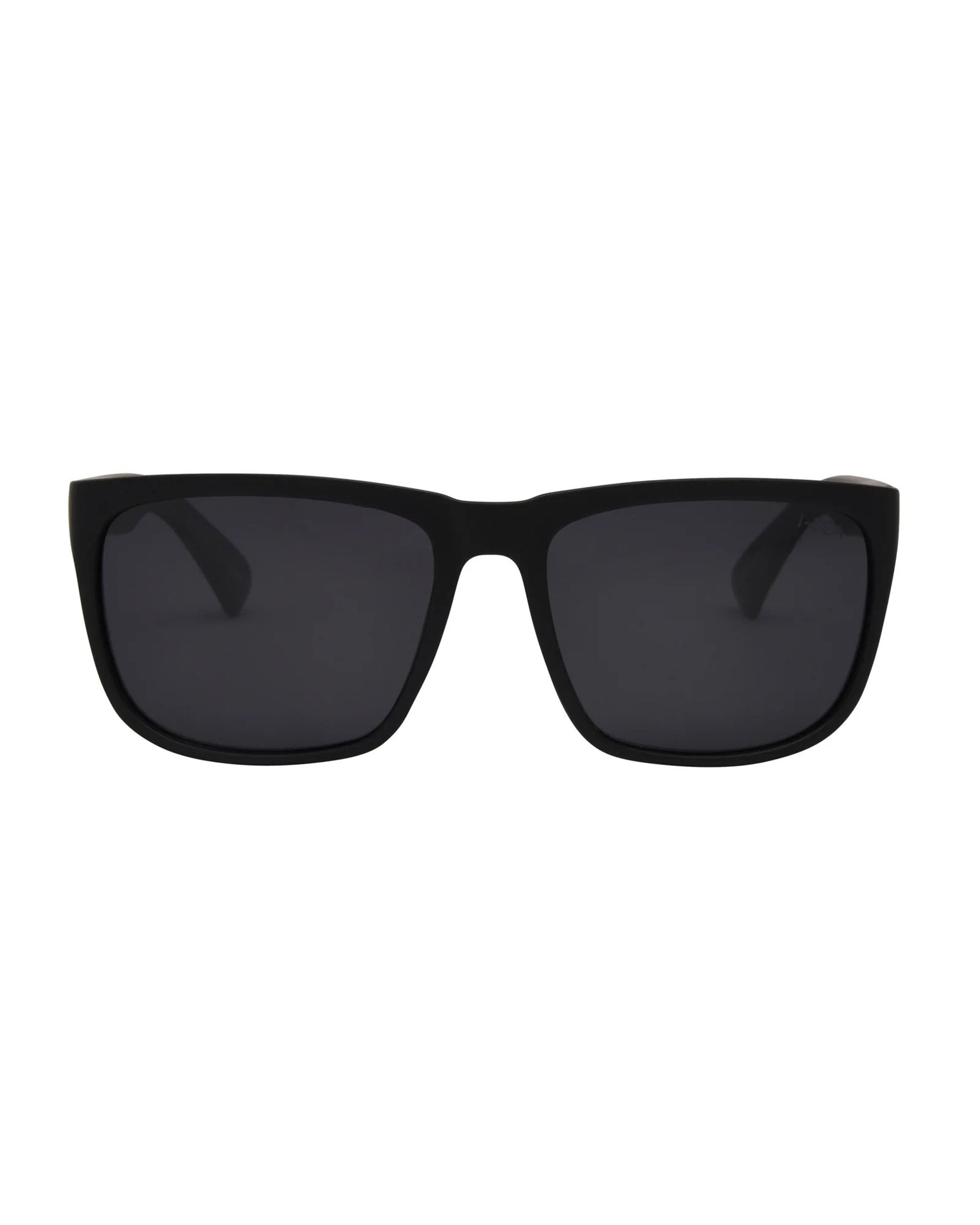 Men's Wyatt Sunglasses - Black/Smoke Polarized Lens