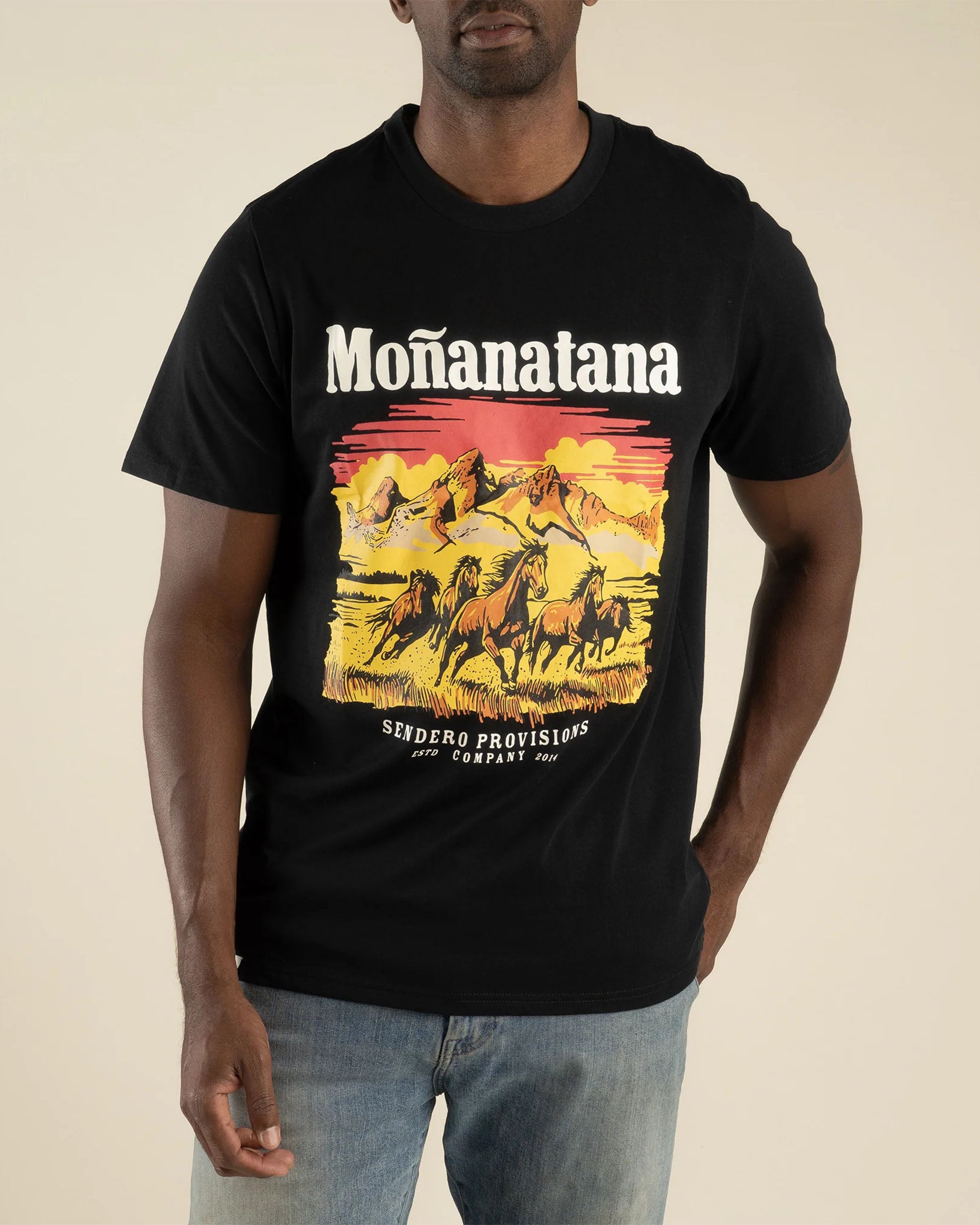 Sendero Provisions Co. Monanatana S/S T-Shirt - Black - $35.00 at Jack's Surfboards