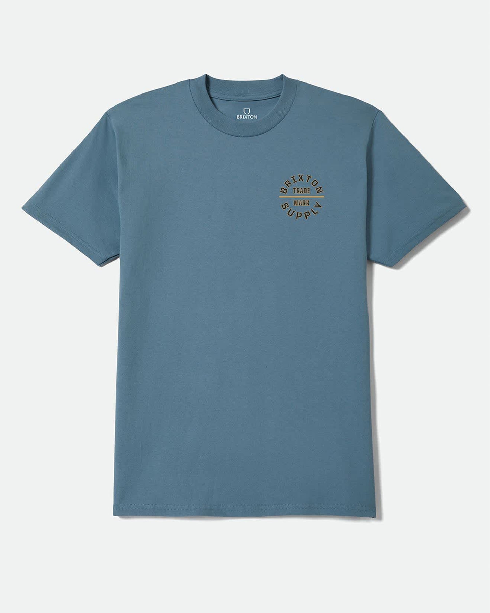 Oath V Standard S/S T-Shirt - Harbor Blue/Sauterne Yellow/Black