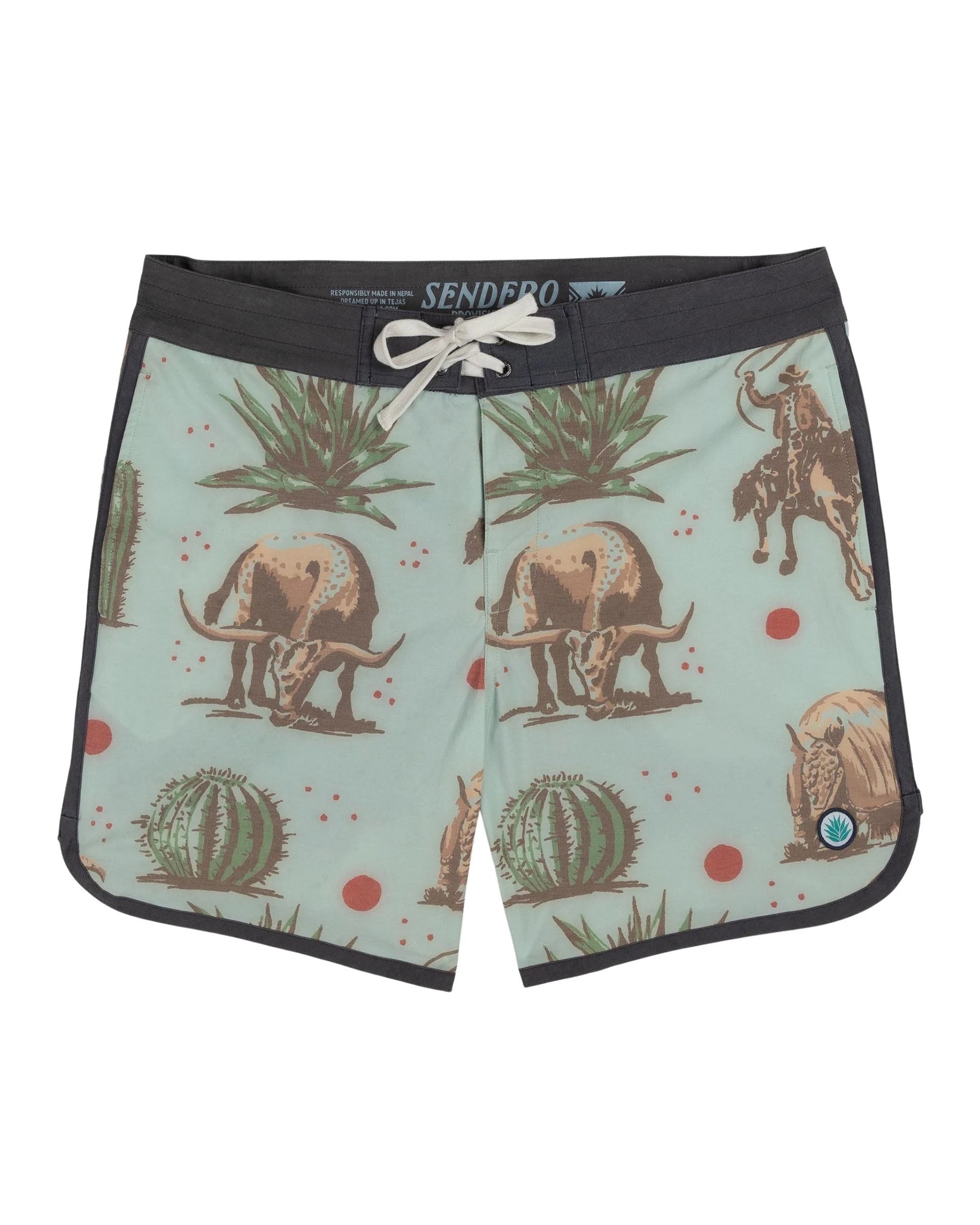 Sendero Provisions Co. Point Bar Boardshort - Dos Nueces - $69.00 at Jack's Surfboards