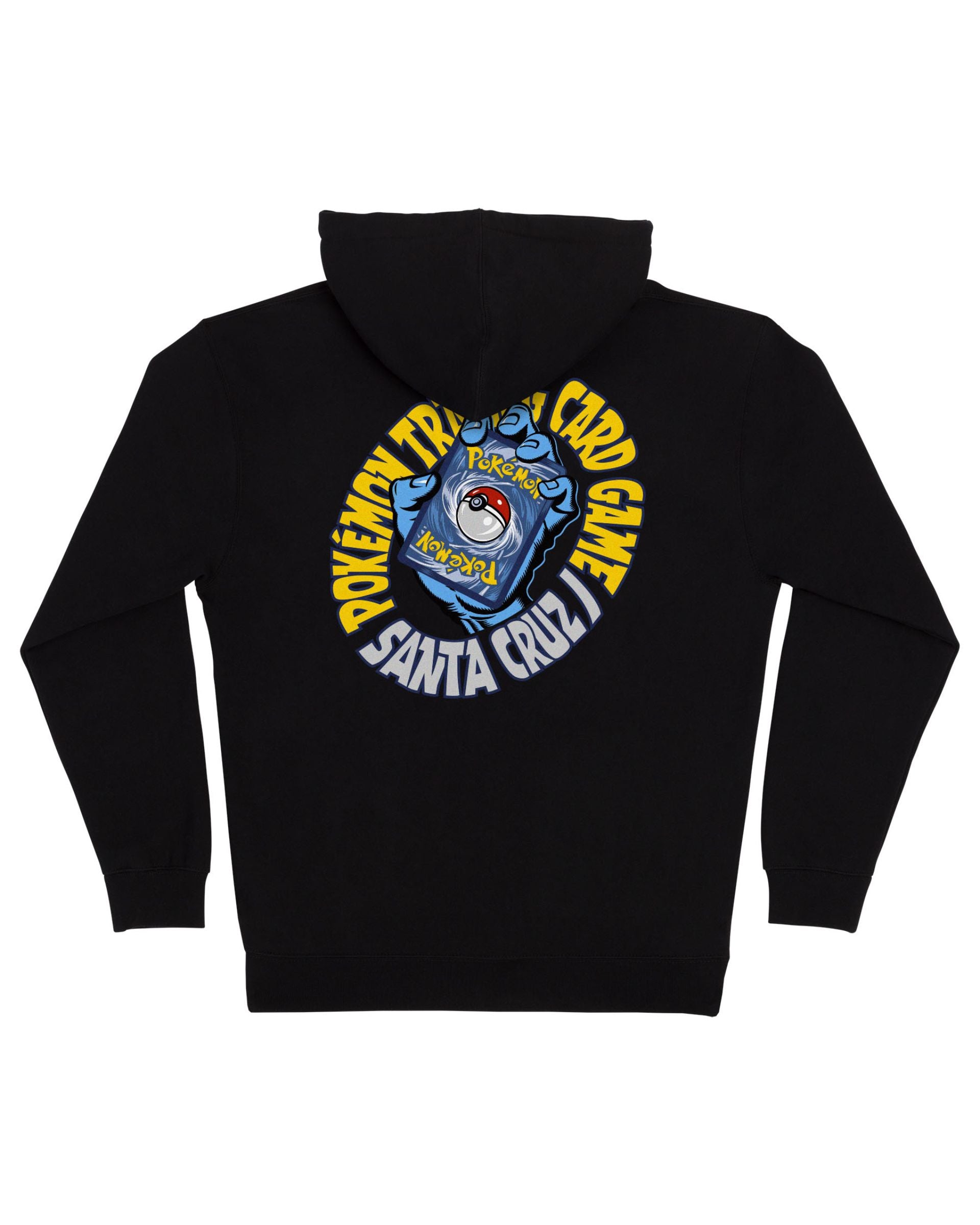 Pokémon TCG Hand Zip Hooded Heavyweight Sweatshirt - Black