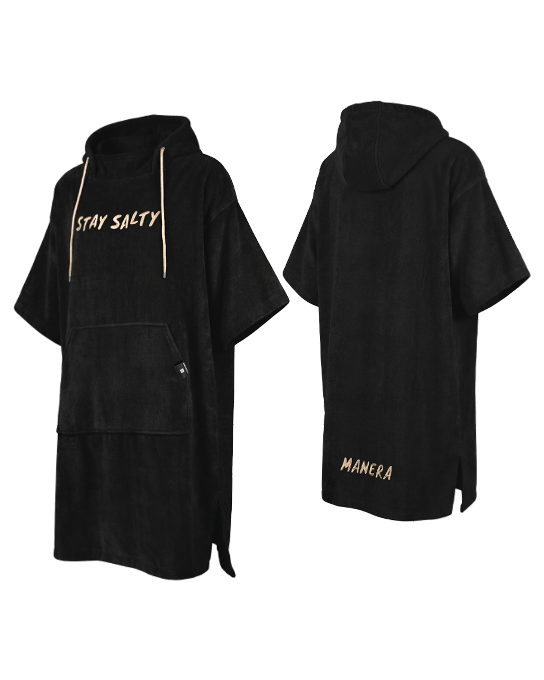 Poncho- Black