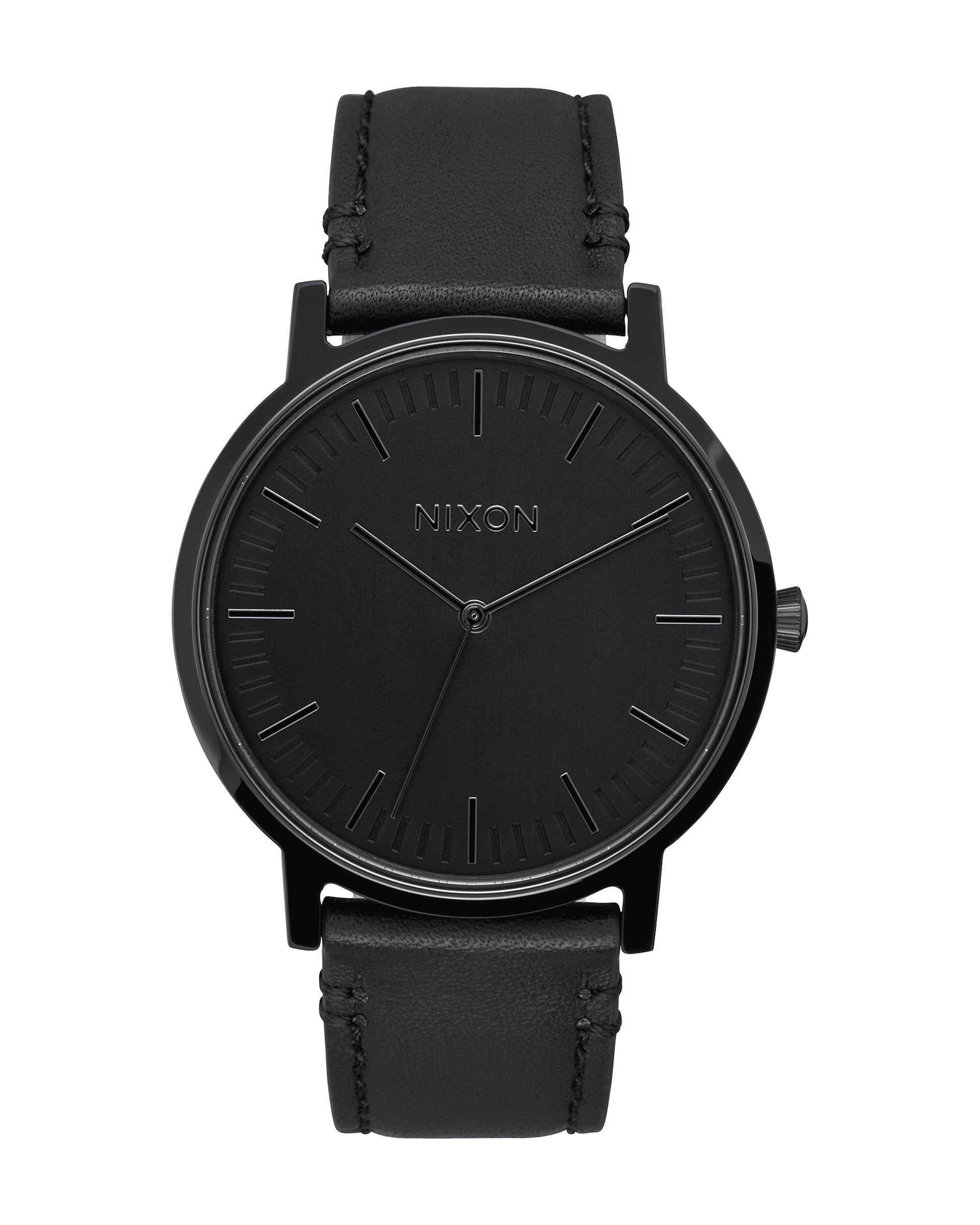 Porter Leather - All Black