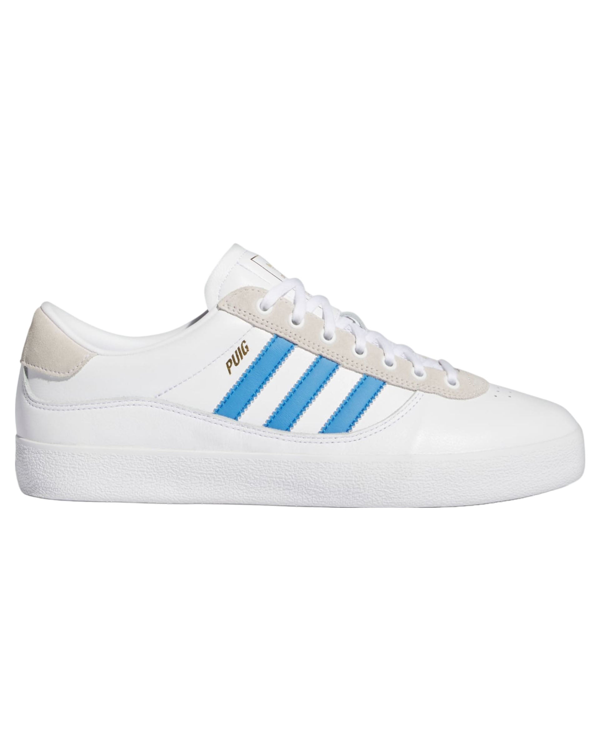 Puig Indoor Shoes - Cloud White/Blue Bird/Gold Metallic