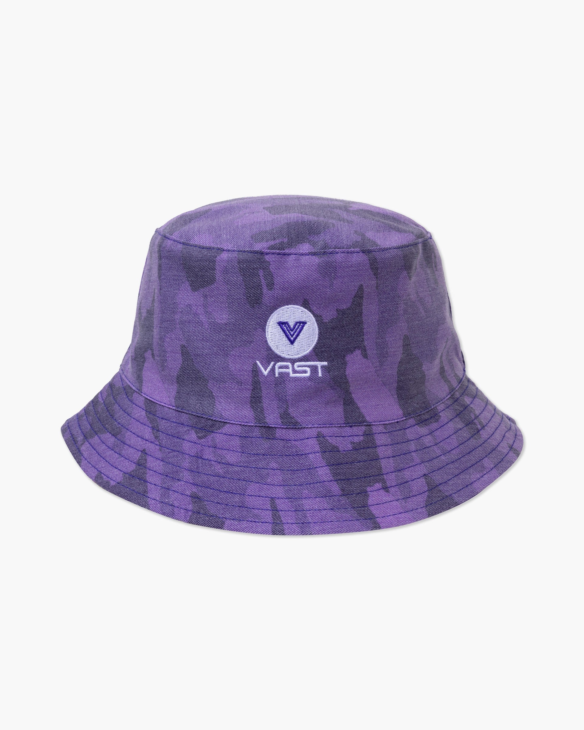 Purple Camo Bucket Hat - Purple
