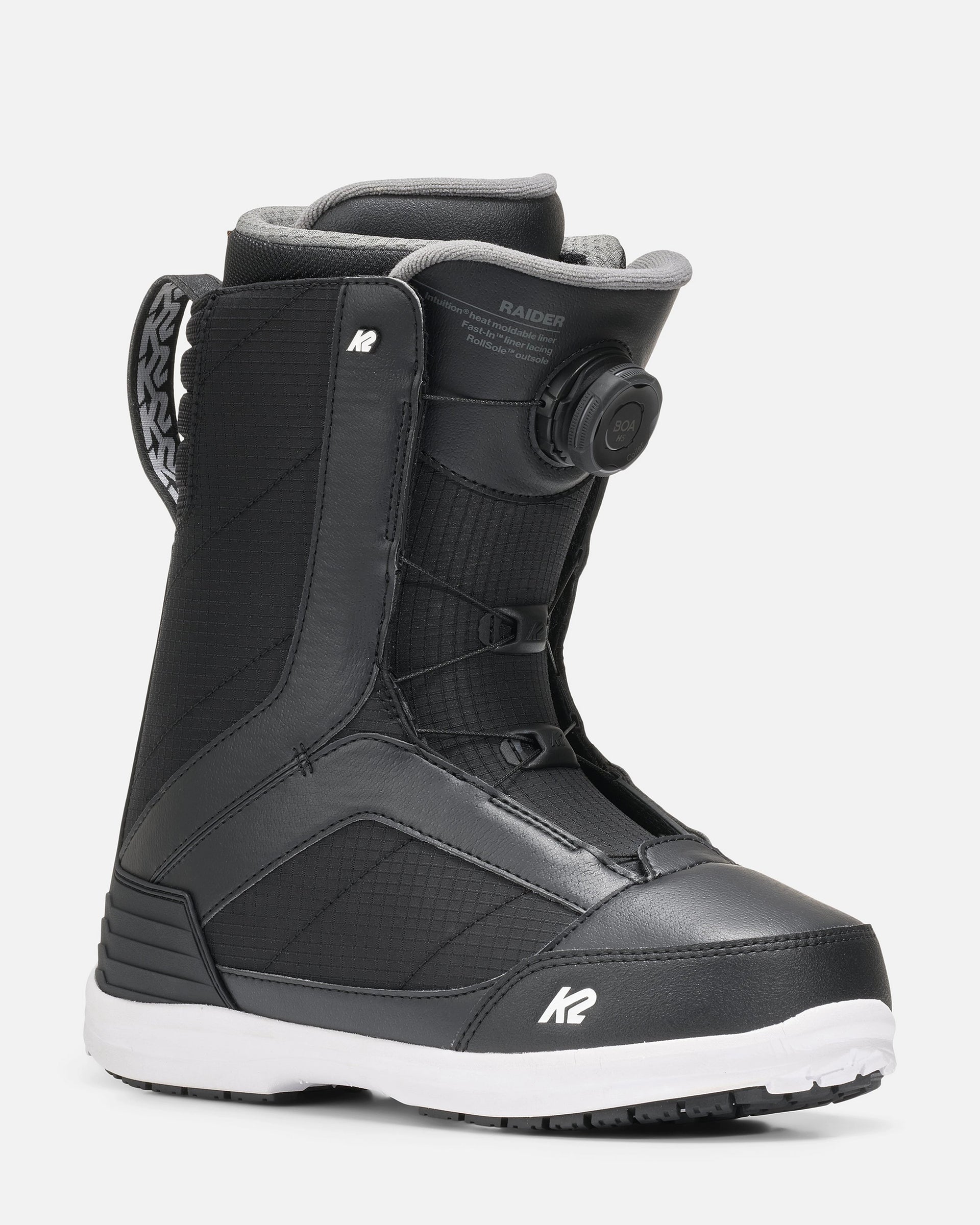 K2 Sports Raider Snowboard Boots - Black - $279.95 at Jack's Surfboards