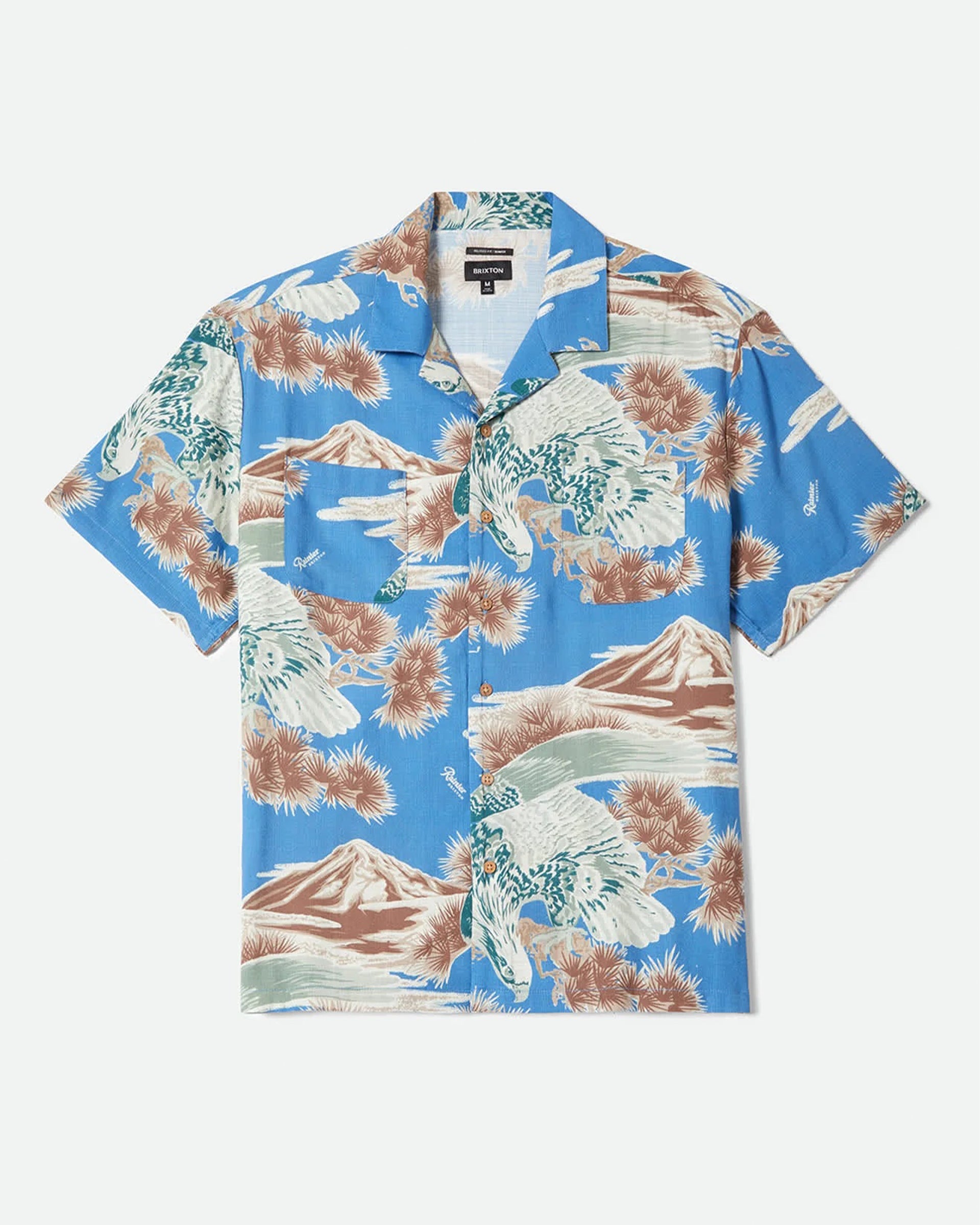 Rainier x Brixton S/S Shirt - Blue Sky