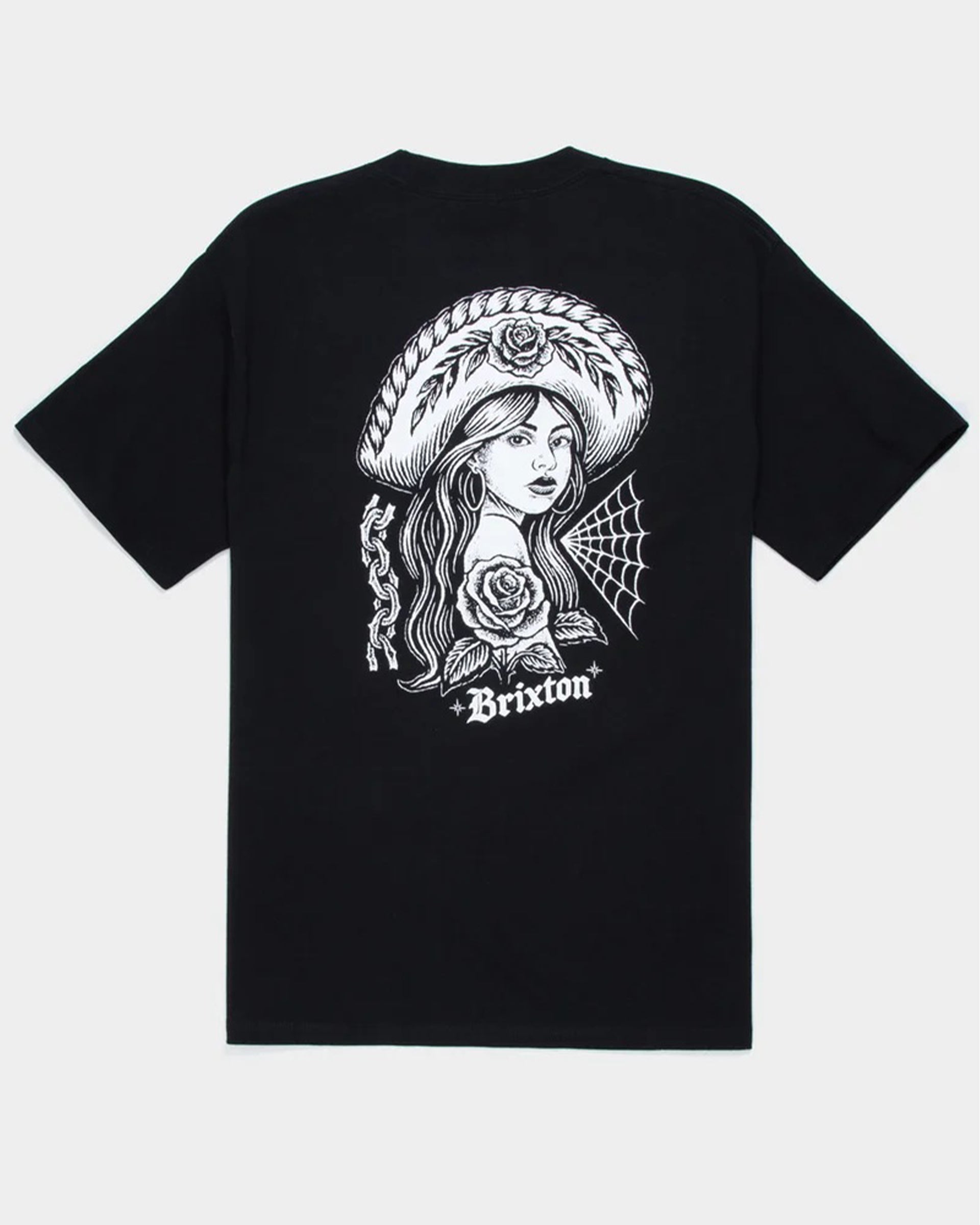 Brixton Rosa S/S Oversized T-Shirt - Black - $30.00 at Jack's Surfboards