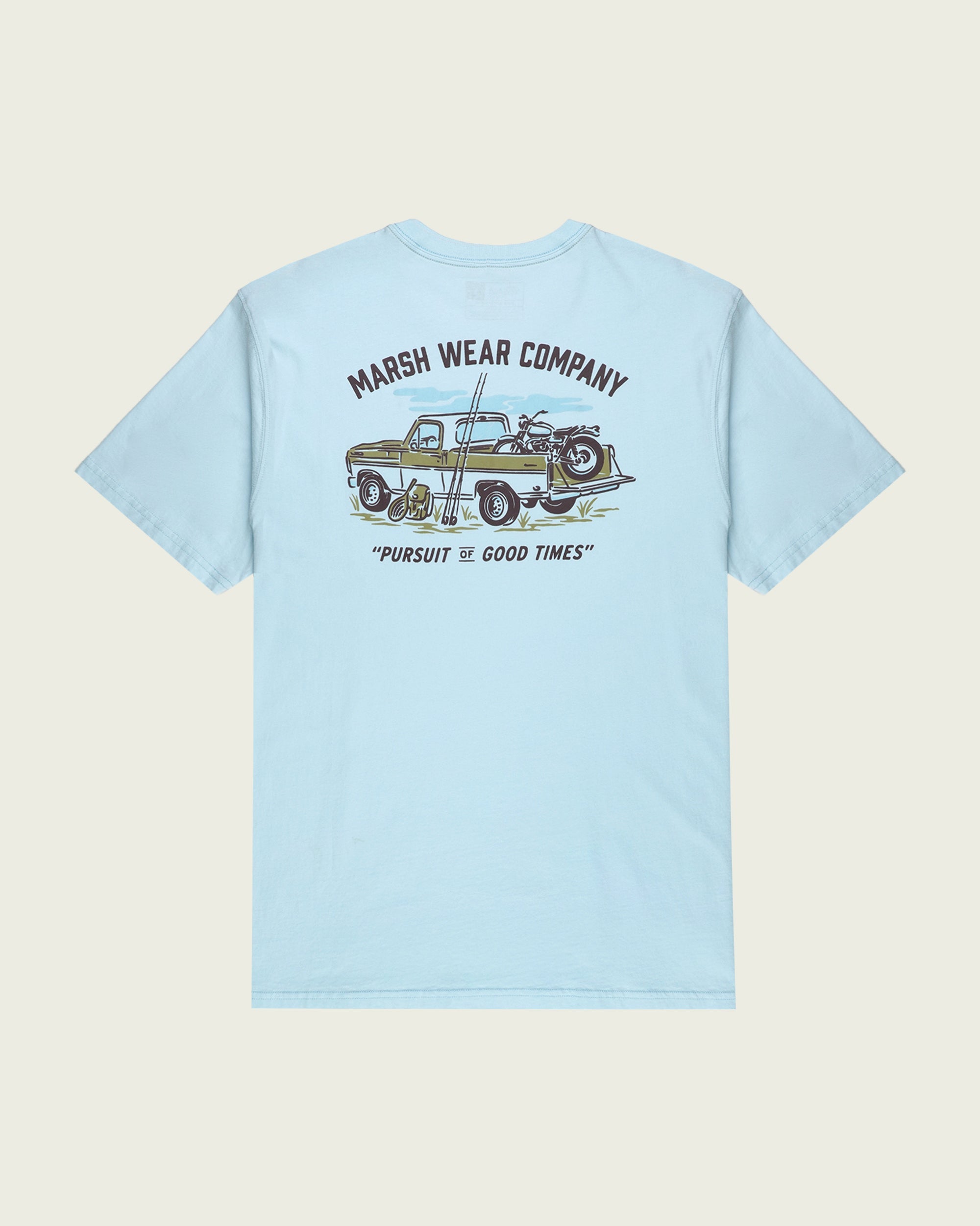 Rumble S/S T-Shirt - Chambray