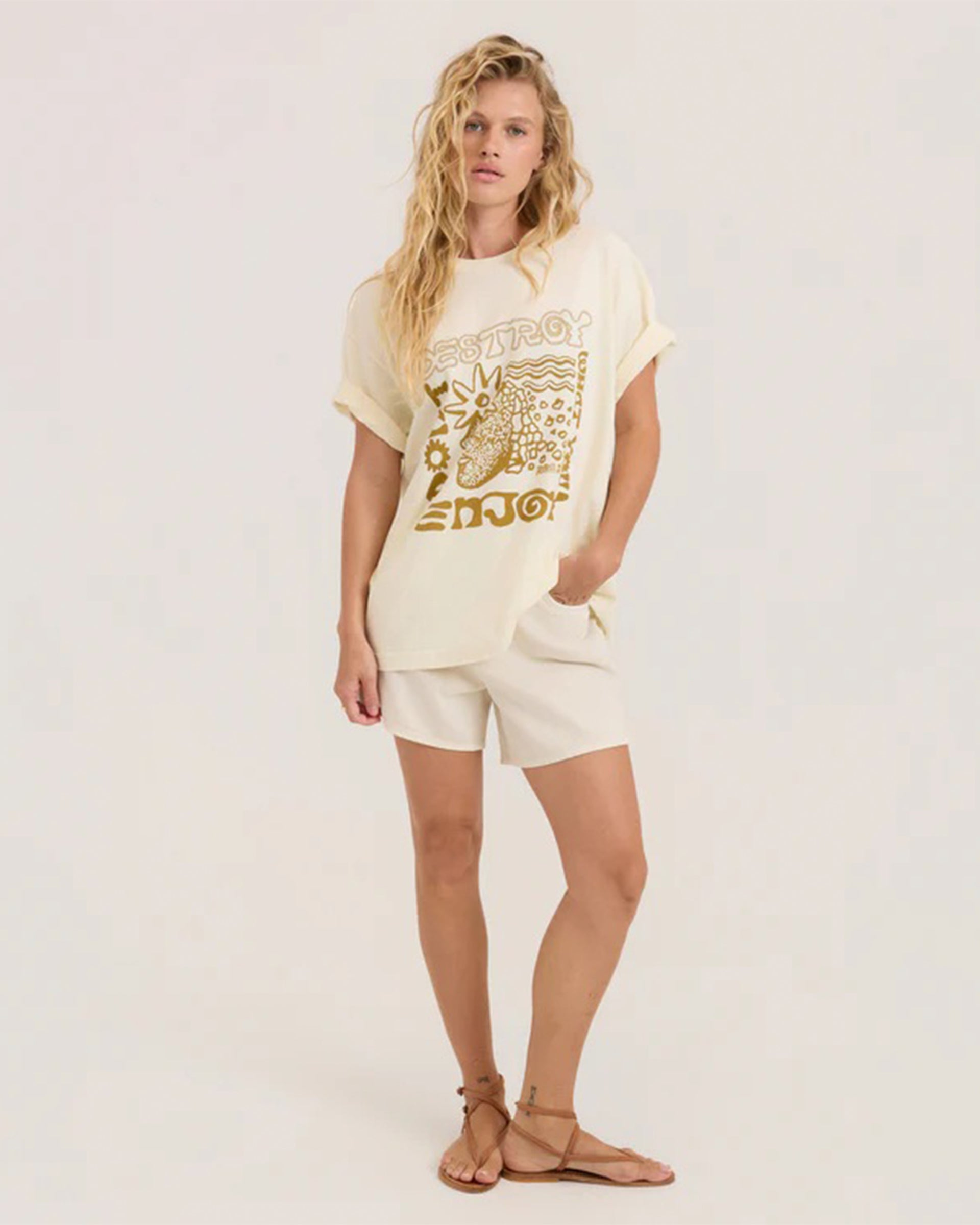 Women's Seaweed Queen Oversized Premium S/S T-Shirt