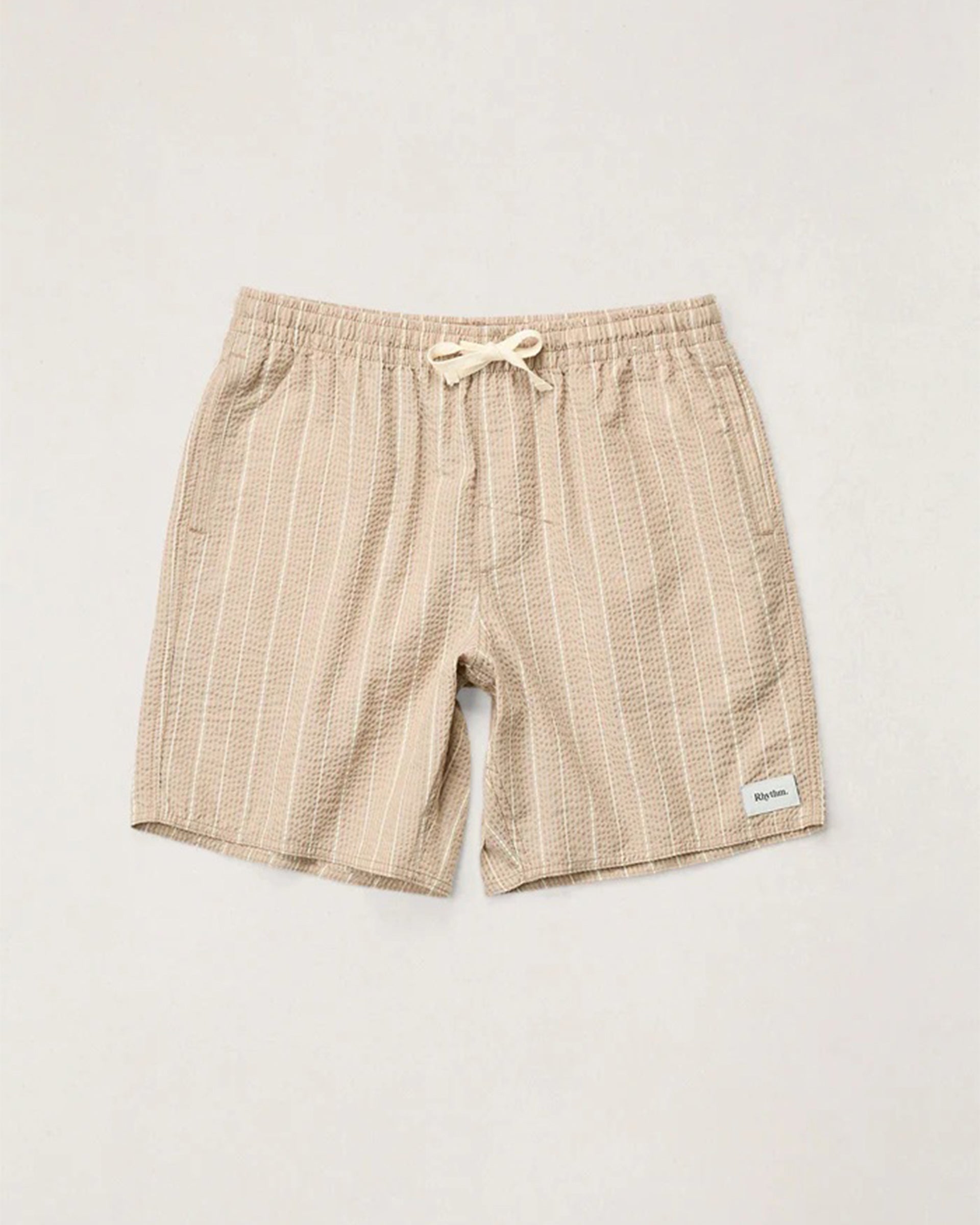 Seersucker Stripe Jam Short - Cedar