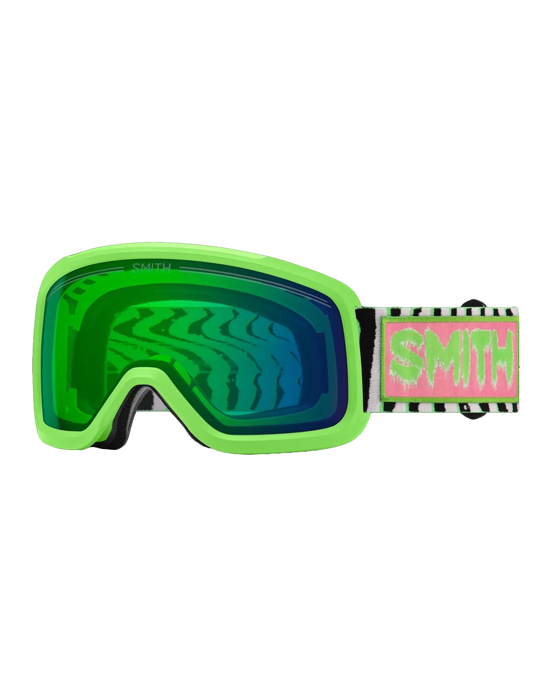 Shakedown Goggles - Slime Static Shag/ChromaPop Everyday Green Mirror