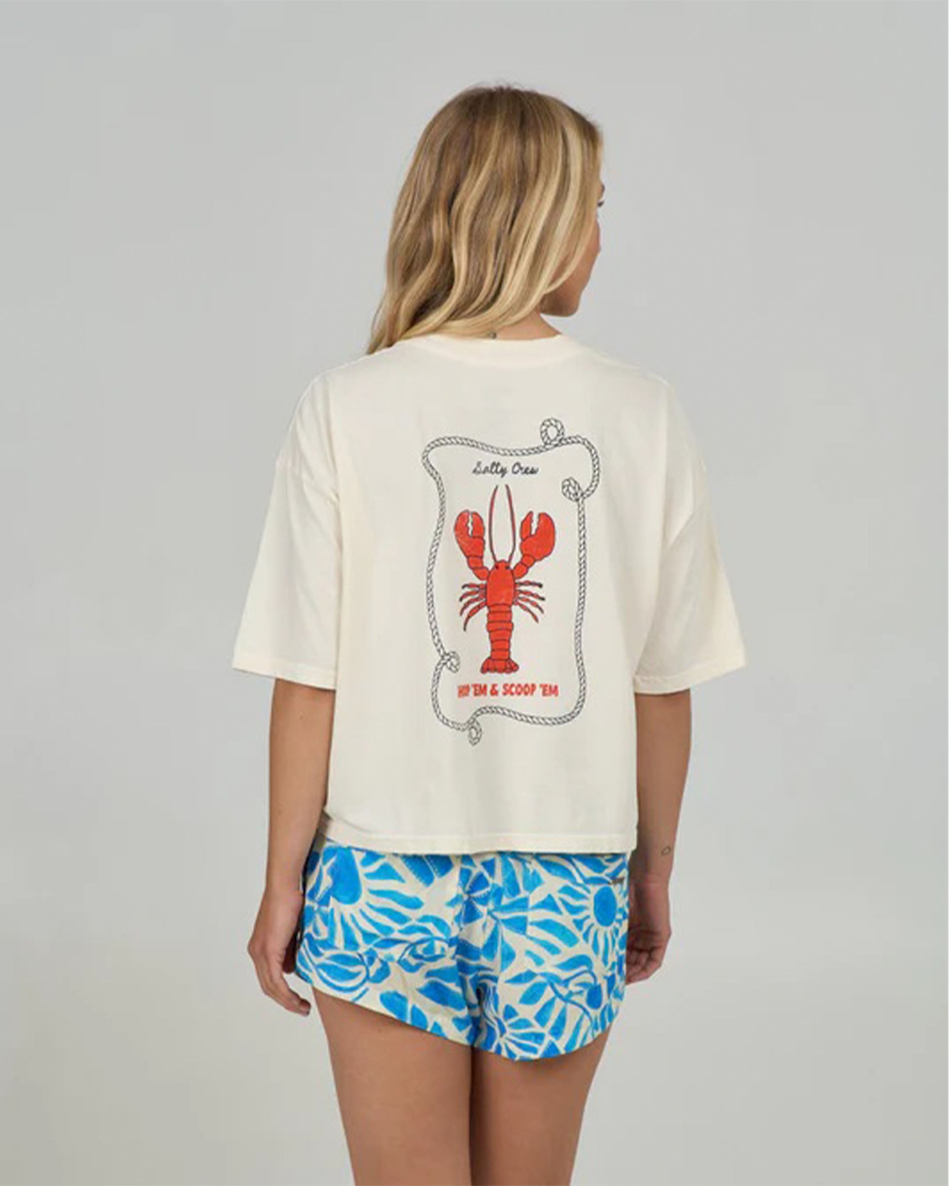 Shellbrate Skimmer Tee - Off White