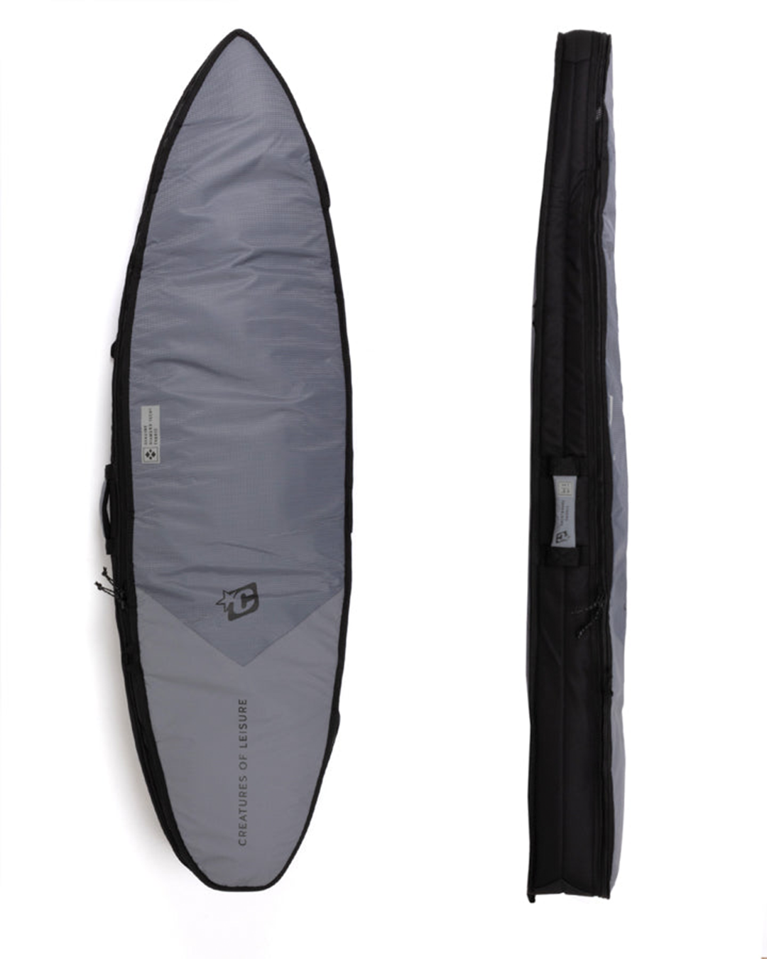Creatures Of Leisure Shortboard Double Titanium : Titanium Black - 6'0 - $263.00 at Jack's Surfboards