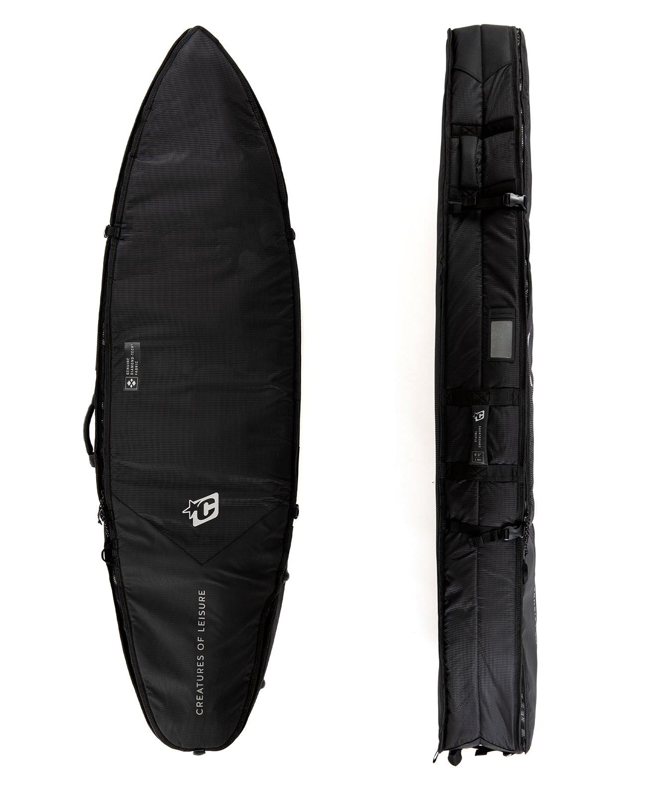 Creatures Of Leisure Shortboard Triple : Black Silver - 6'3 - $360.00 at Jack's Surfboards