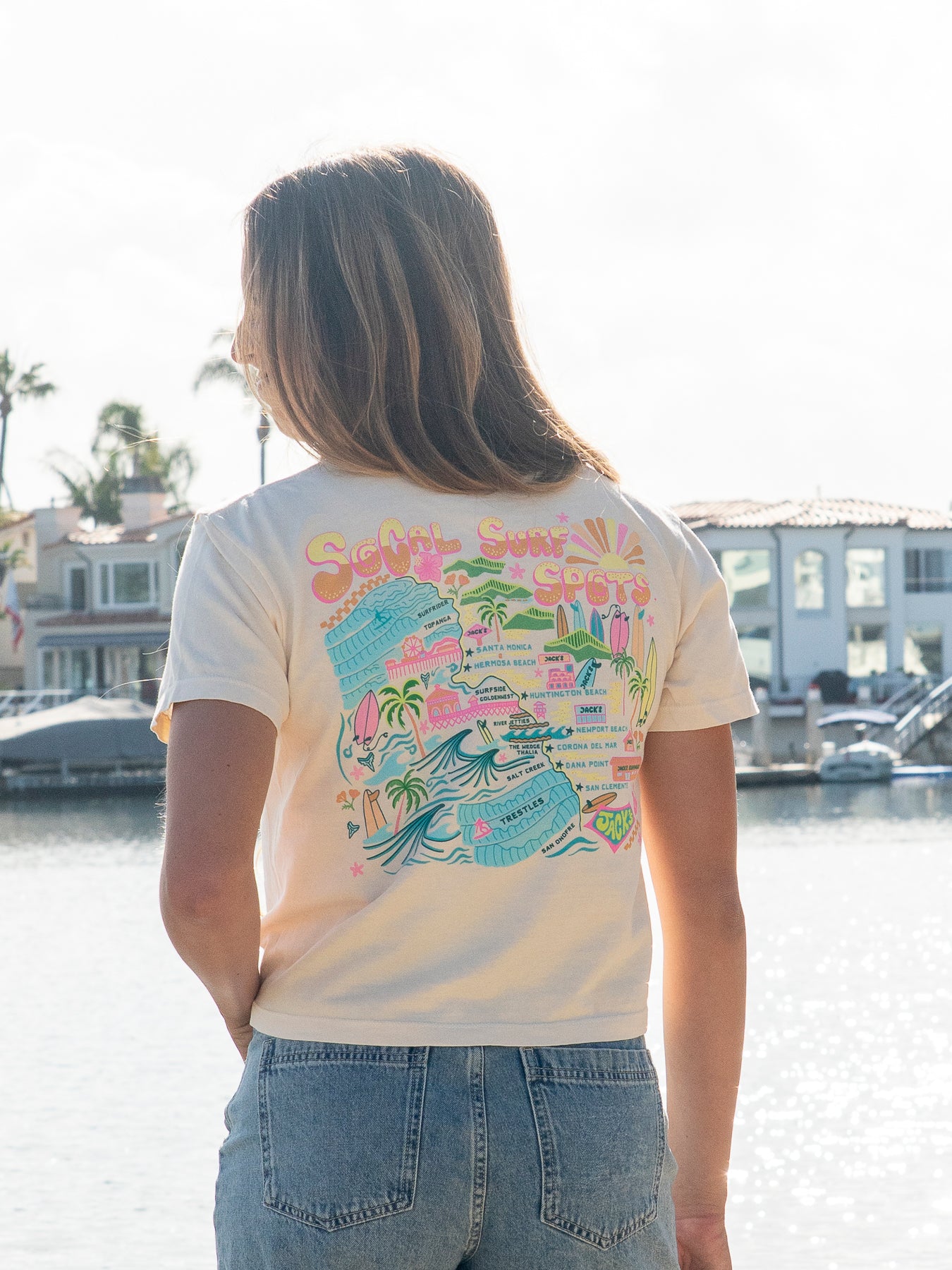 Socal Surf Boxy S/S Tee - Ivy