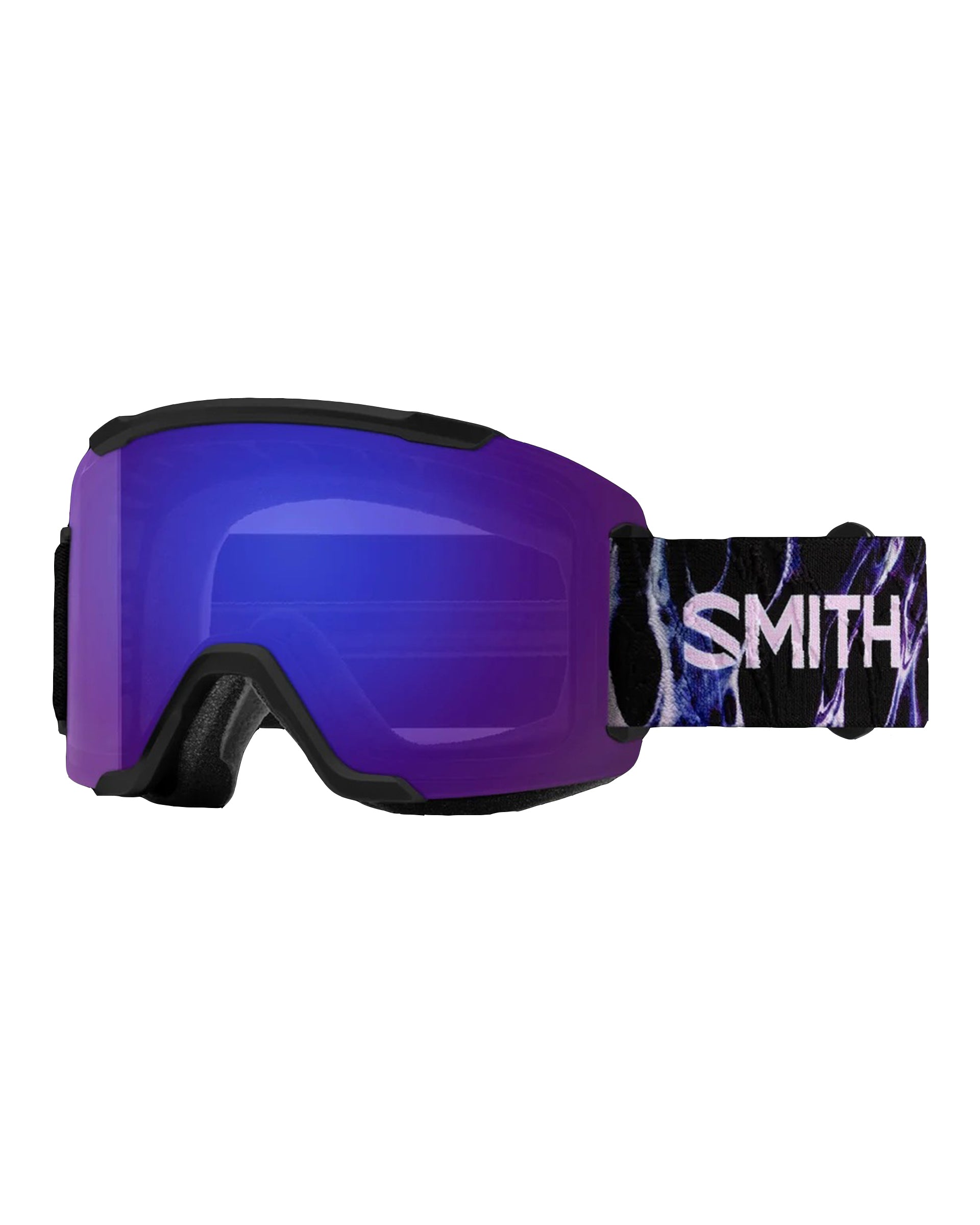 Squad Goggles - Black Flex Plasma/ChromaPop Everyday Violet Mirror