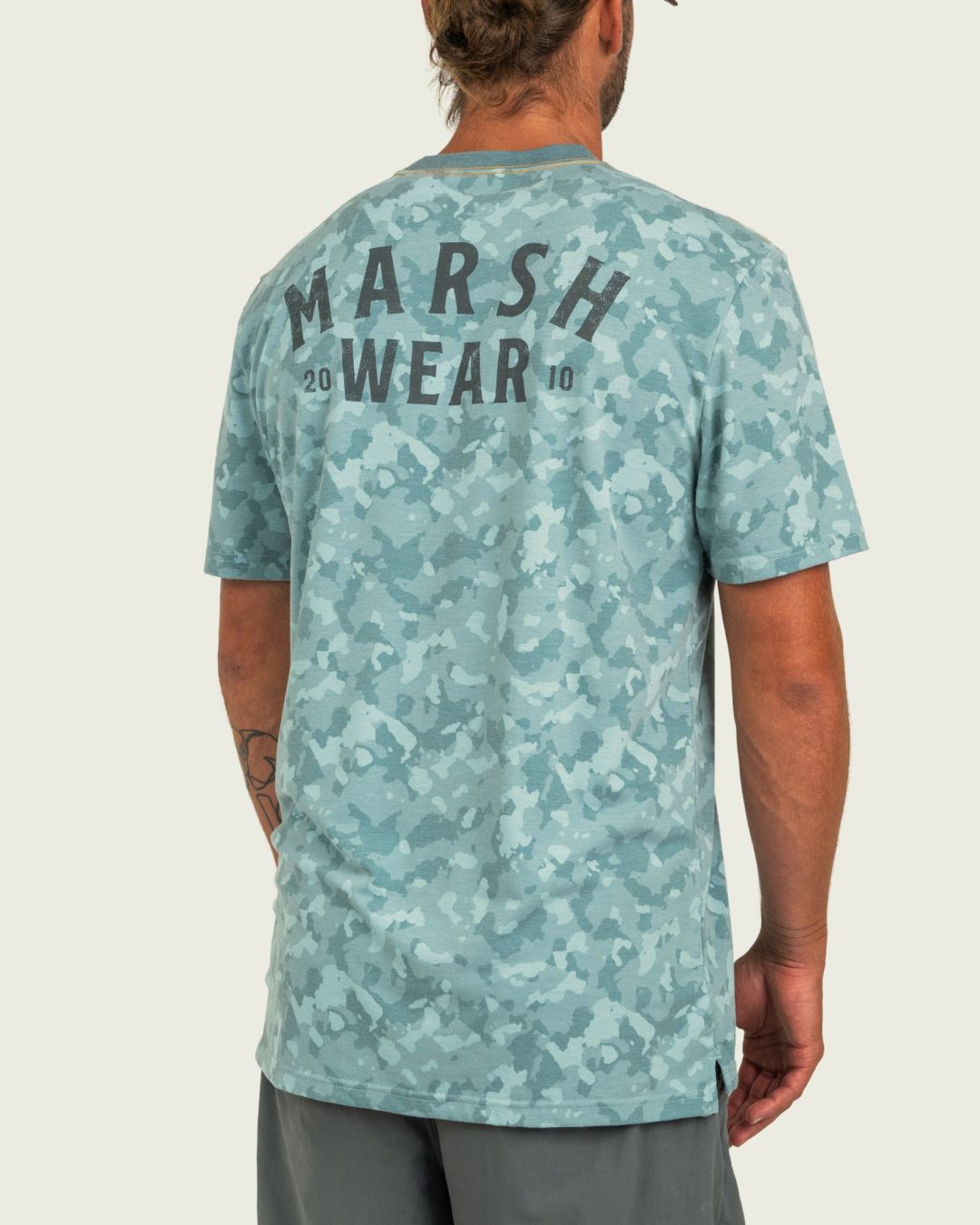 Stackhouse S/S Tech Tee - Trellis Foxhole Heather