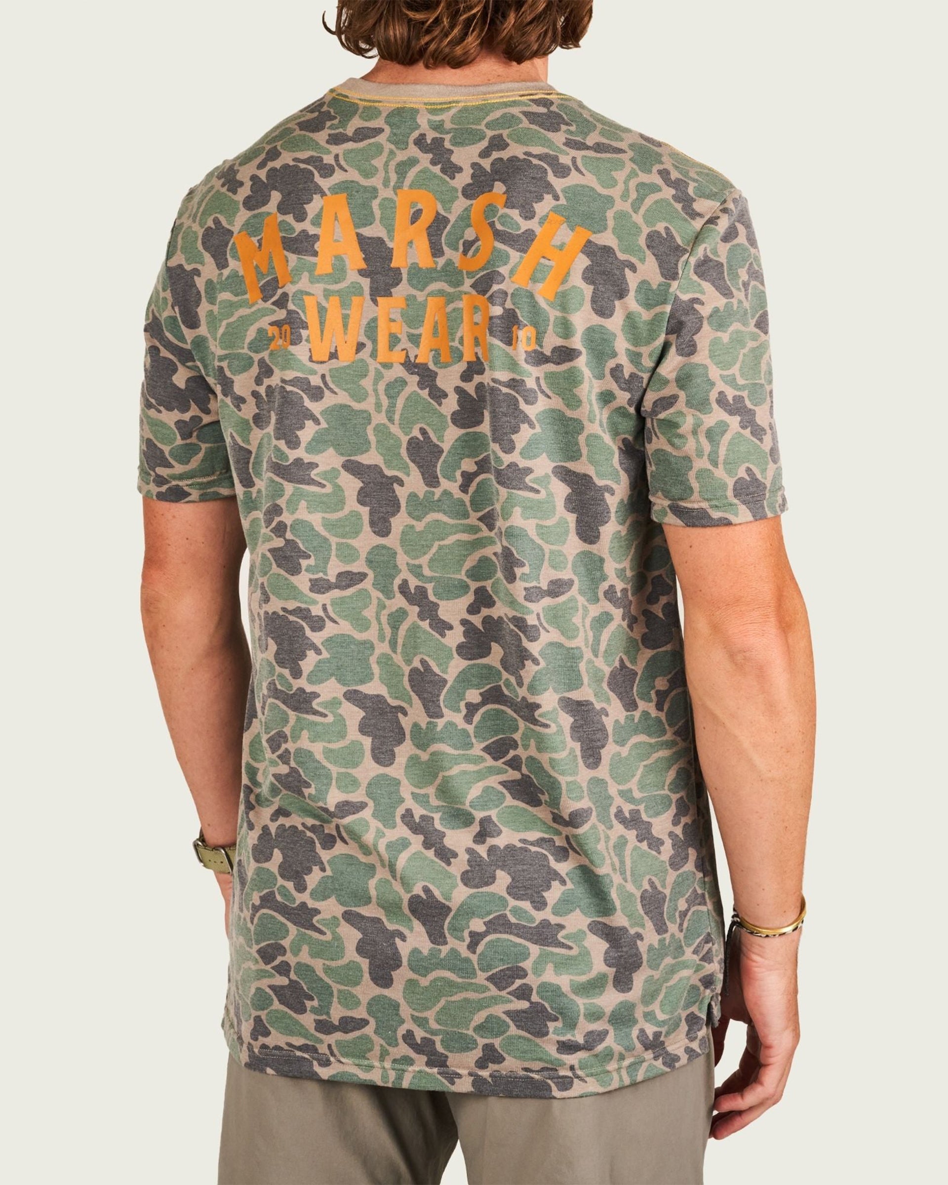 Stackhouse Tech S/S T-Shirt - Green Camo