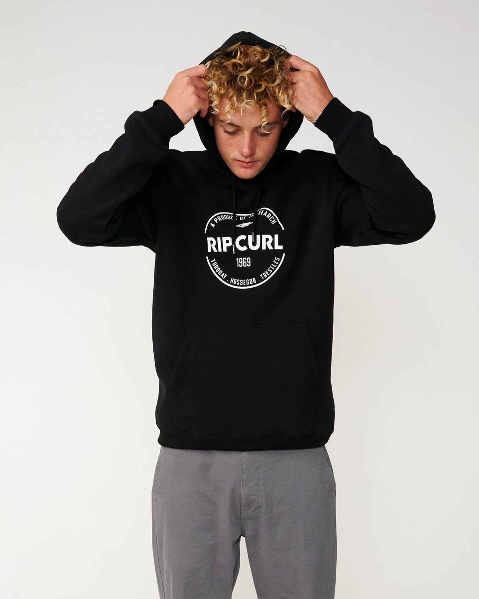 Staple Hood - Black