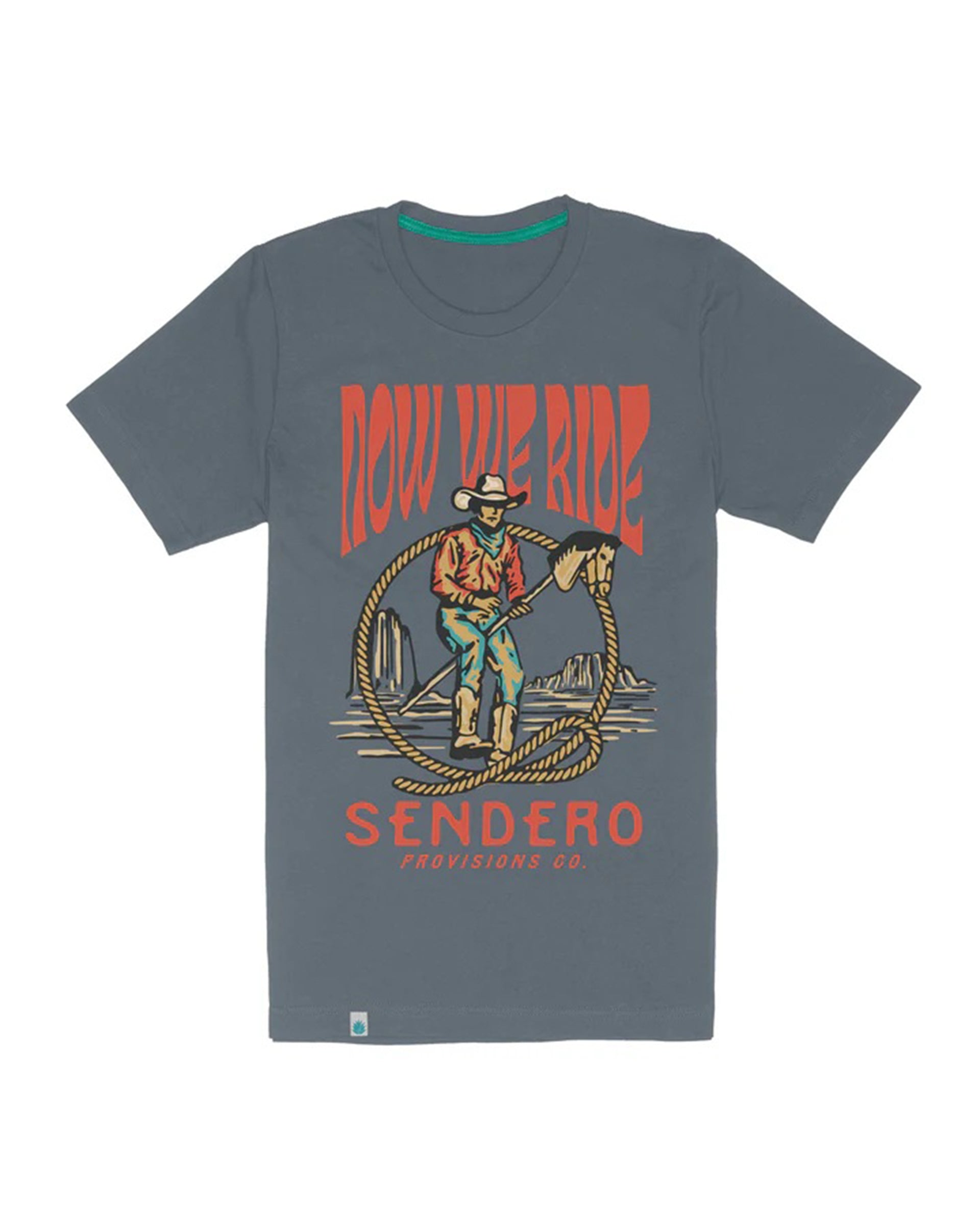 Sendero Provisions Co. Stick Horse Vintage S/S T-Shirt - Stormy Weather - $34.00 at Jack's Surfboards