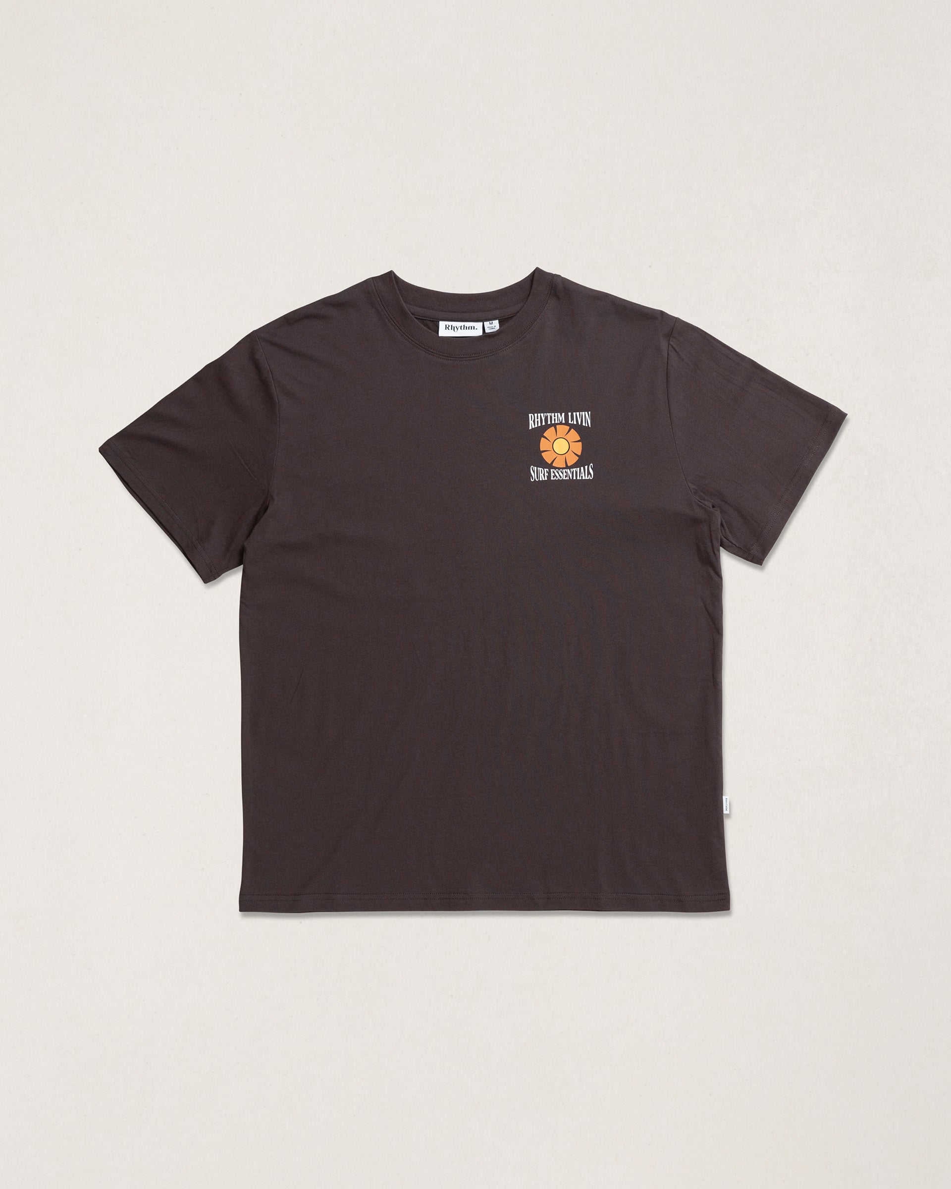 Rhythm Surf Essentials S/S T-Shirt - Black - $42.00 at Jack's Surfboards