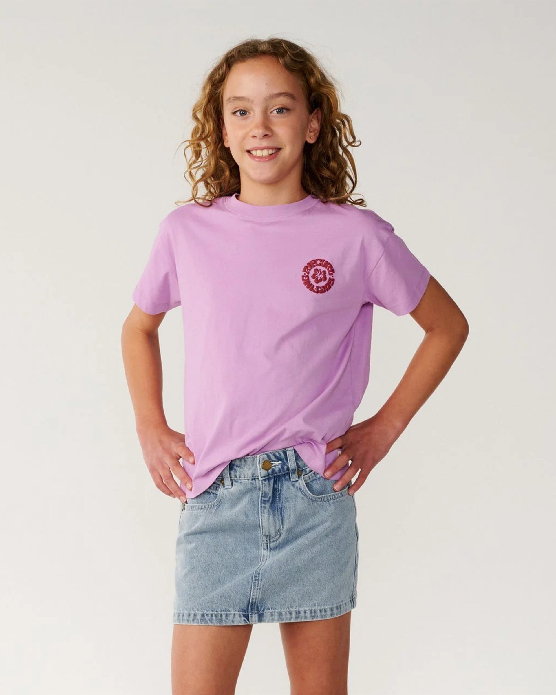 Rip Curl Girl's Surf Puff Relaxed S/S T-Shirt - $19.95 at Jack's Surfboards
